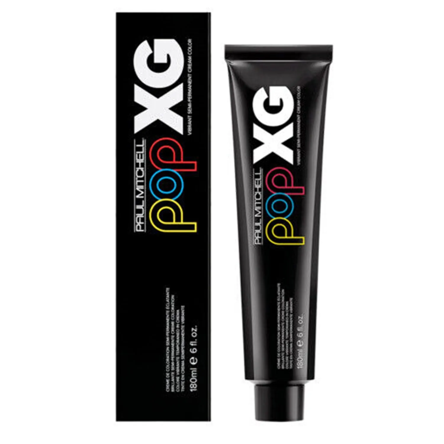 Paul Mitchell Pop XG Red Vibrant Semi-Permanent Cream Hair Color 6 Ounce 180 Milliliters | SellerSpree