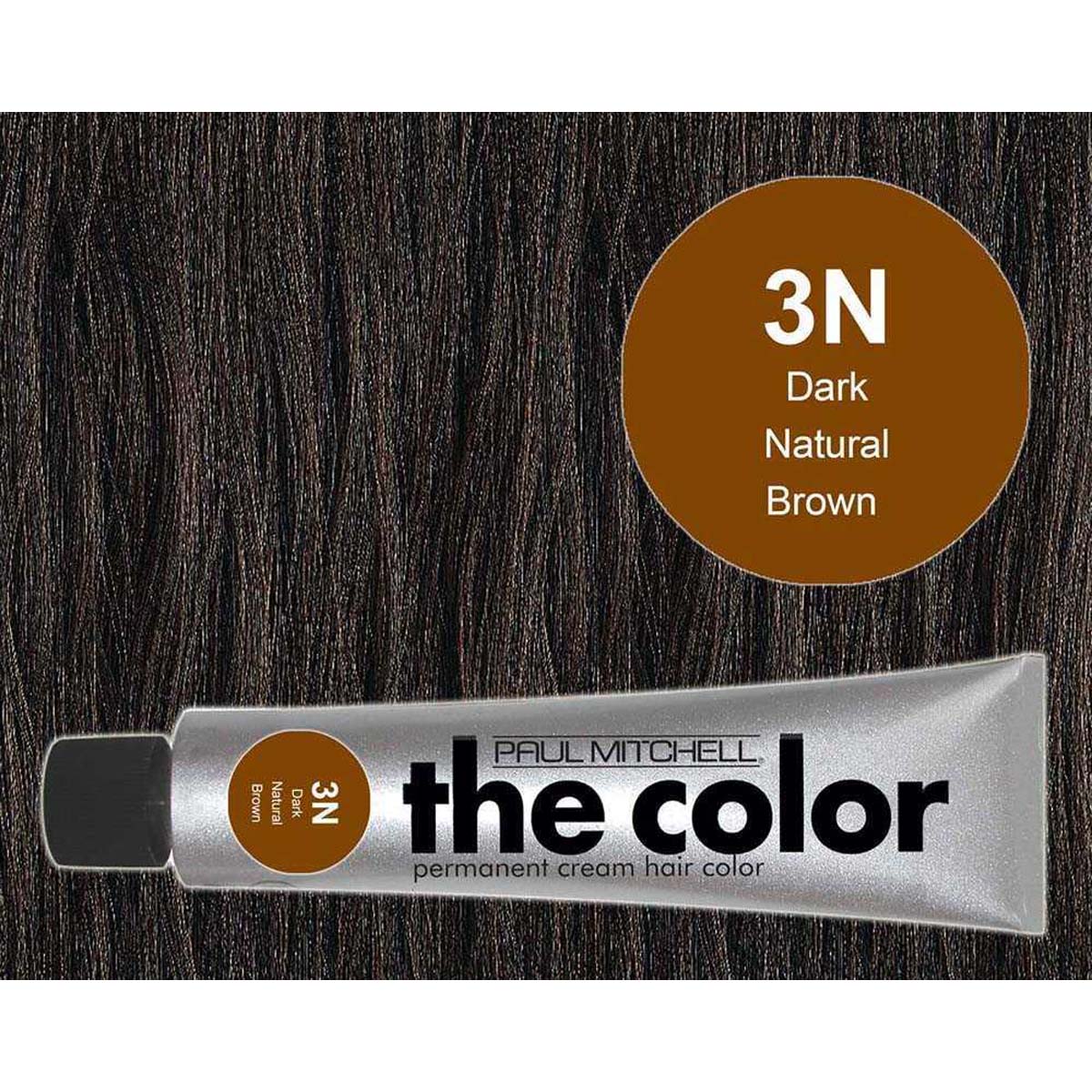Paul Mitchell The Color 3N Dark Natural Brown Permanent Cream Hair Color 3 Ounce 90 Milliliters | SellerSpree