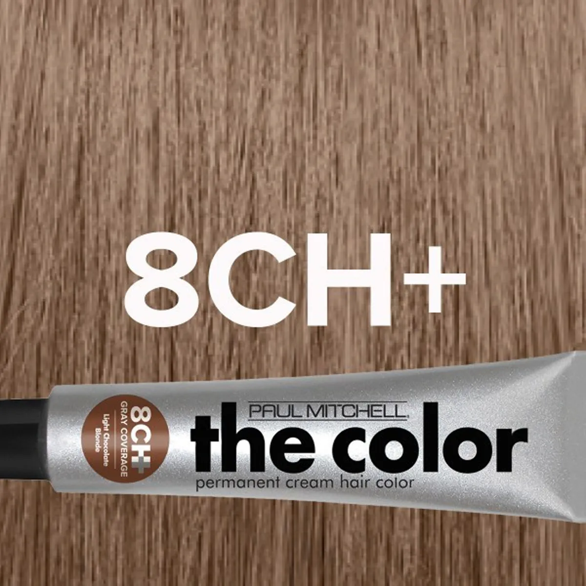 Paul Mitchell The Color 8CH+ Gray Coverage Light Chocolate Blonde Permanent Cream Hair Color 3 Ounce 90 Milliliters | SellerSpree