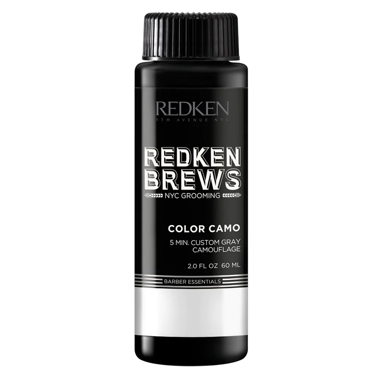 Redken Brews Color Camo Black Ash 5 Minute Gray Camouflage 2 Ounce 60 Milliliters | SellerSpree