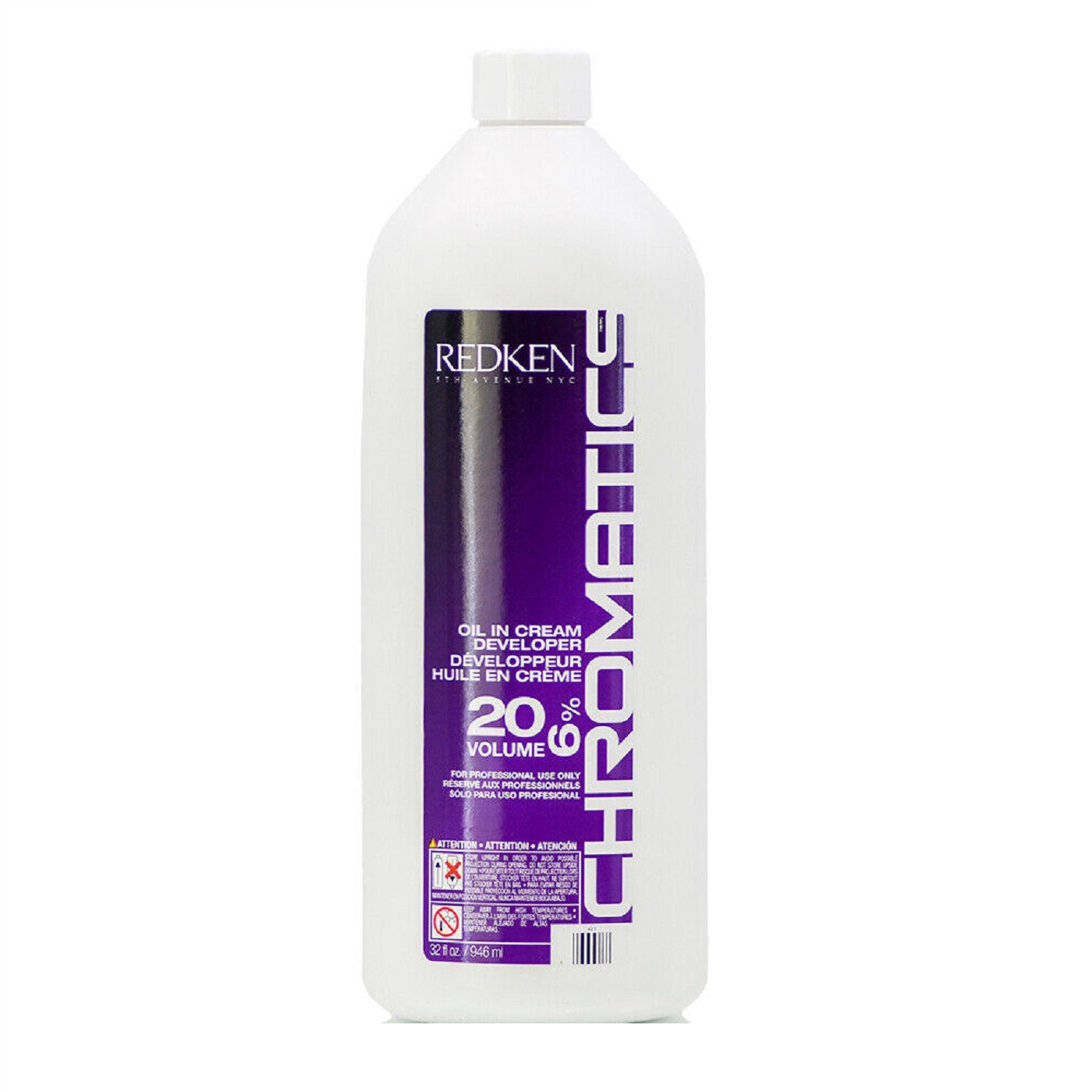 Redken Chromatics 20 Volume 6% Oil In Cream Developer 33.8 Ounce 1000 Milliliters | SellerSpree