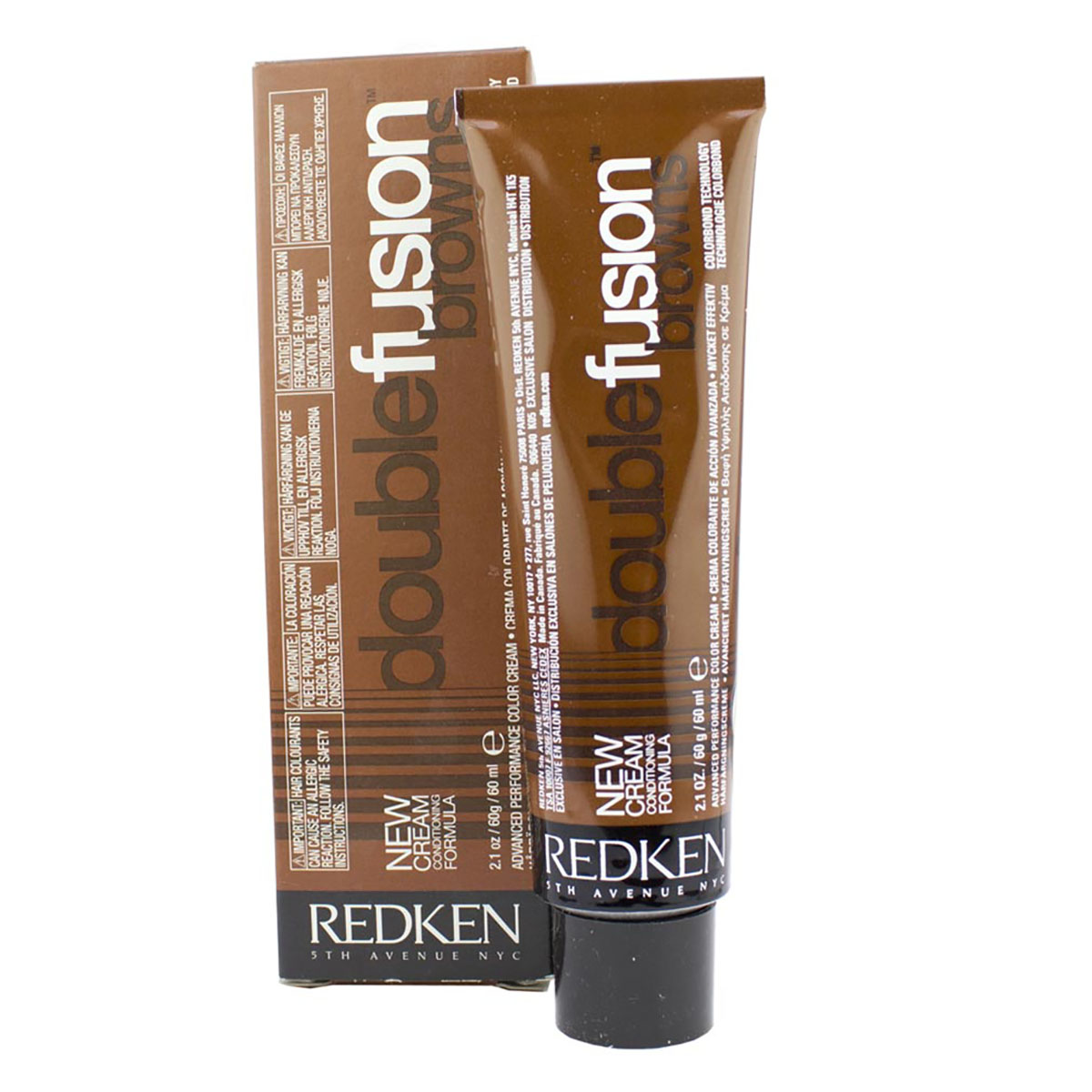 Redken Double Fusion Browns T Titanium Advanced Performance Hair Color 2.1oz 60ml | SellerSpree