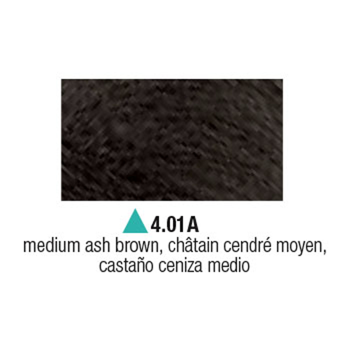 Rusk Deep Shine 4.01a Medium Ash Brown Advanced Marine Therapy Cream Hair Color 3.4oz 100ml | SellerSpree