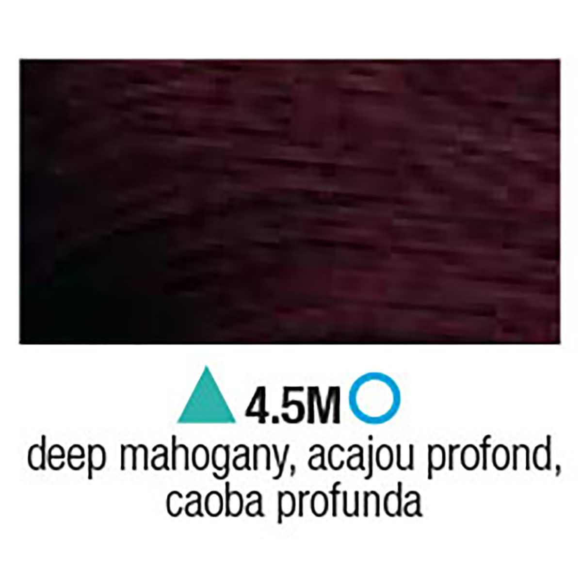 Rusk Deep Shine 4.5M Deep Mahogany Advanced Marine Therapy Cream Hair Color 3.4 Ounce 100 Milliliters | SellerSpree