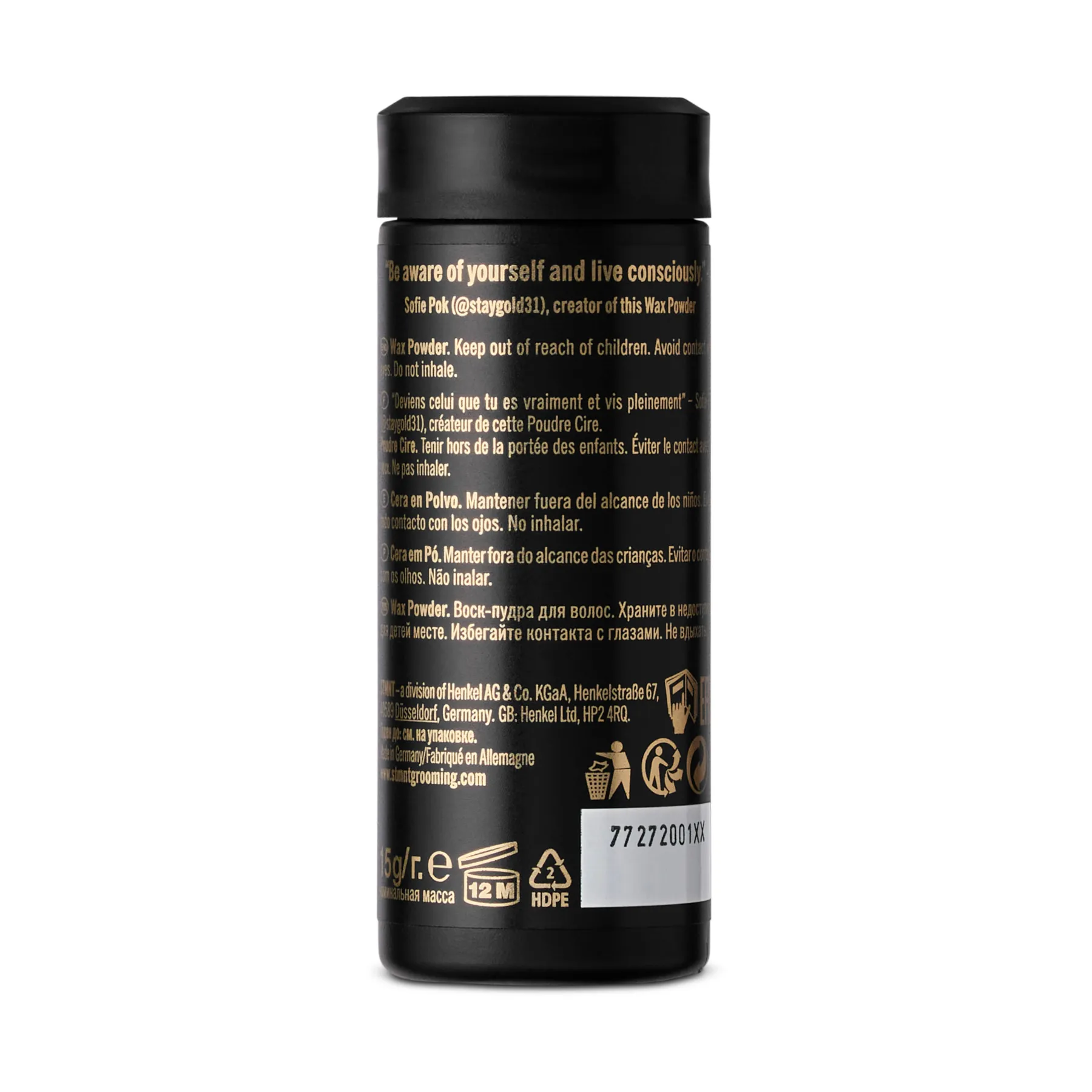 STMNT Statement Grooming Goods Wax Powder 0.5 Ounce | SellerSpree