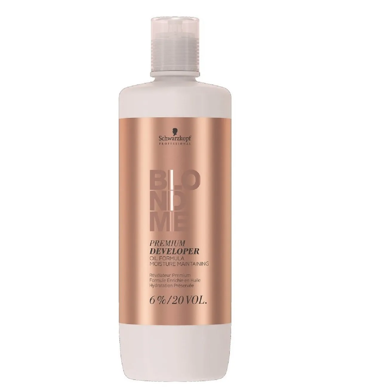 Schwarzkopf BlondMe 6% 20 Volume Premium Developer Oil Formula Moisture Maintaining 33.8 Ounce 1000 Milliliters | SellerSpree