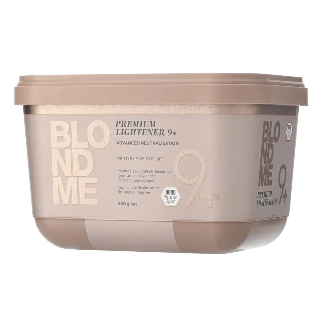 Schwarzkopf BlondMe Bond Enforcing Premium Lightener 9+ Up To 9 Levels Of Lift Bleach 15.8 Ounce 450 Gram | SellerSpree