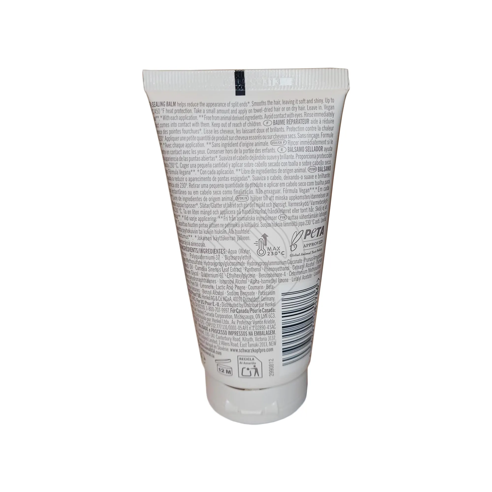 Schwarzkopf BlondMe Bond Repair Balm Helps To Reduce Frizz And Appearance Of Split Ends 2.5 Ounce 75 Milliliters | SellerSpree