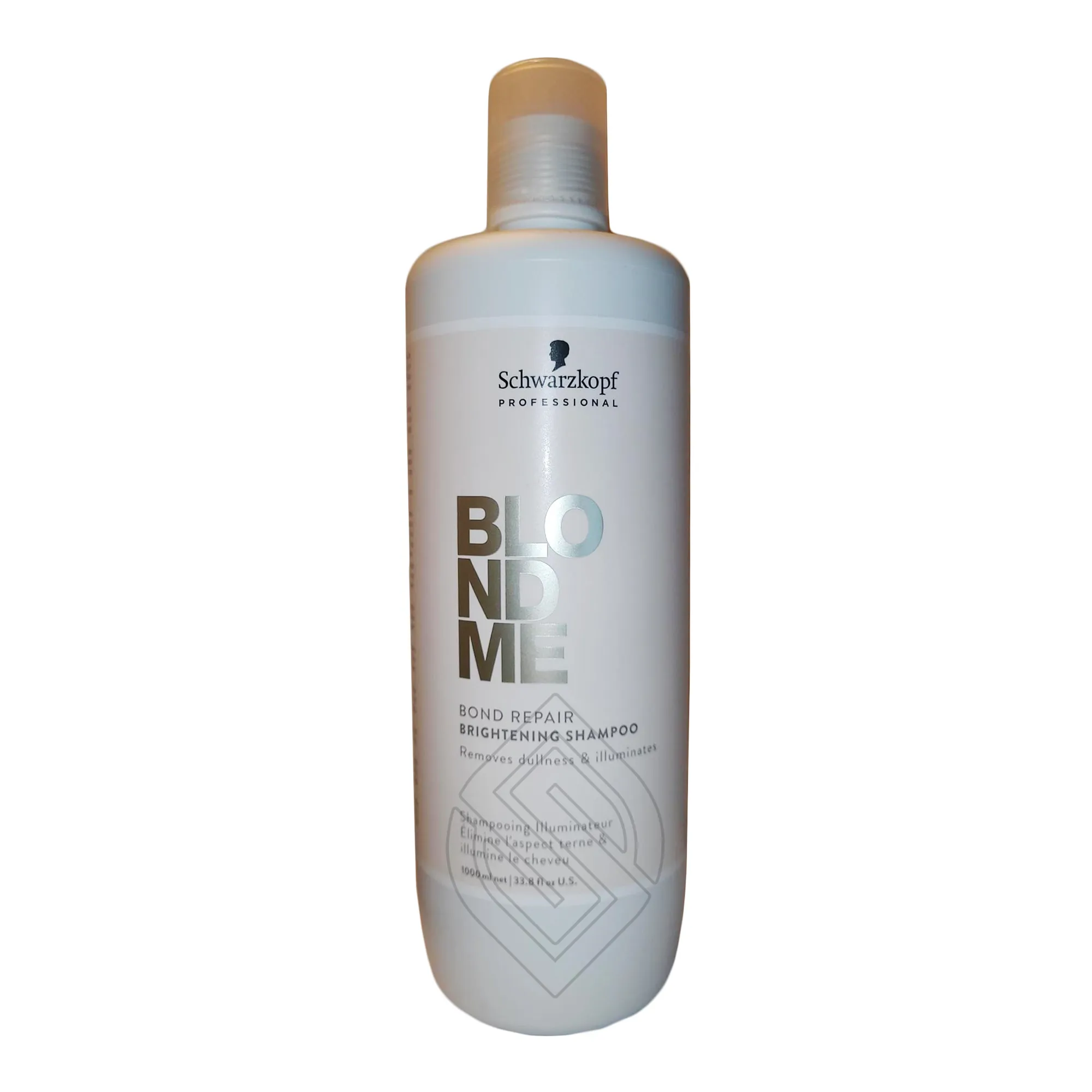 Schwarzkopf BlondMe Bond Repair Brightening Shampoo Removes Dullness And Illuminates 33.8 Ounce 1000 Milliliters | SellerSpree