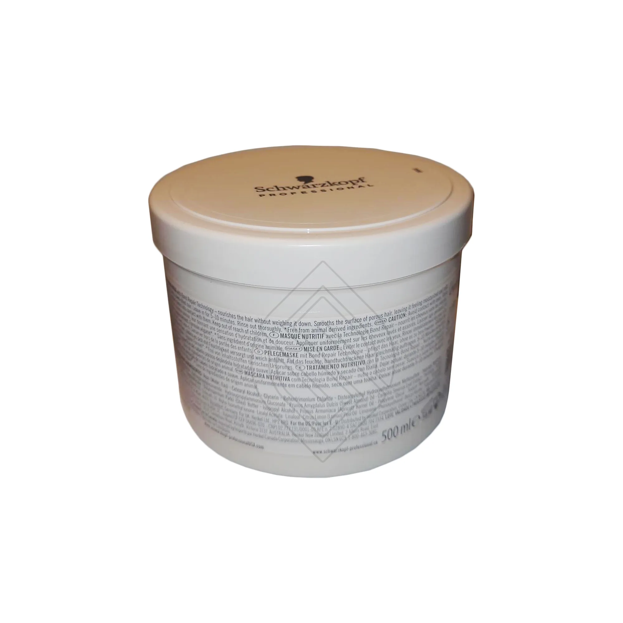 Schwarzkopf BlondMe Bond Repair Nourishing Mask Strenghens And Moisturizes 16.9 Ounce 500 Milliliters | SellerSpree