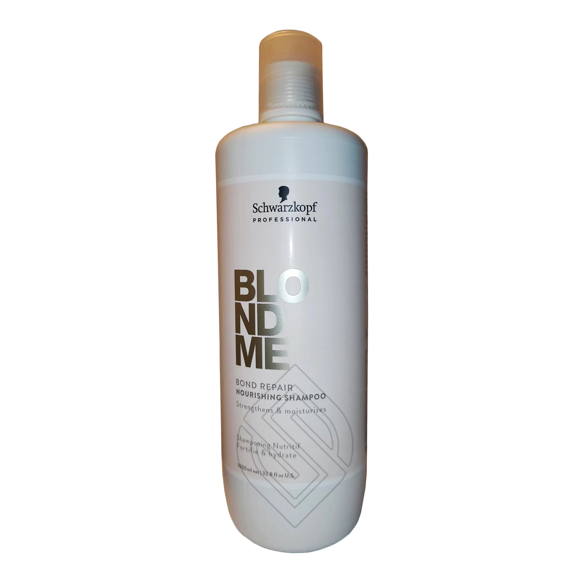 Schwarzkopf BlondMe Bond Repair Nourishing Shampoo Strenghens And Moisturizes 33.8 Ounce 1000 Milliliters | SellerSpree