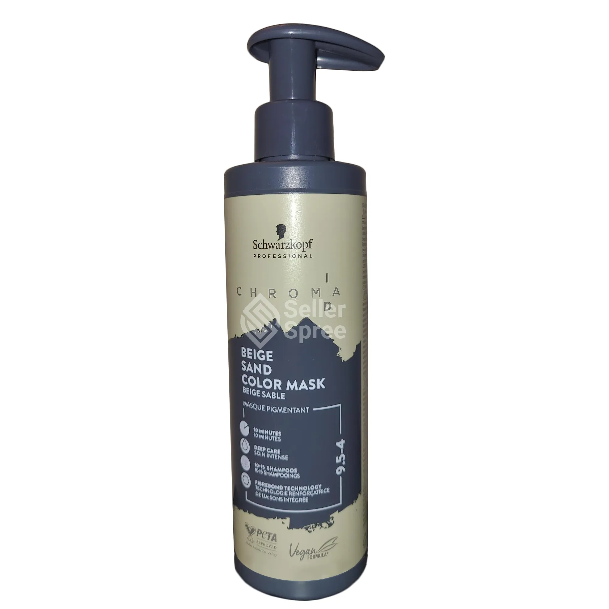 Schwarzkopf Chroma ID Color Mask ( Beige Sand 9.5-4 ) 10.1 Ounce 300 Milliliters | SellerSpree