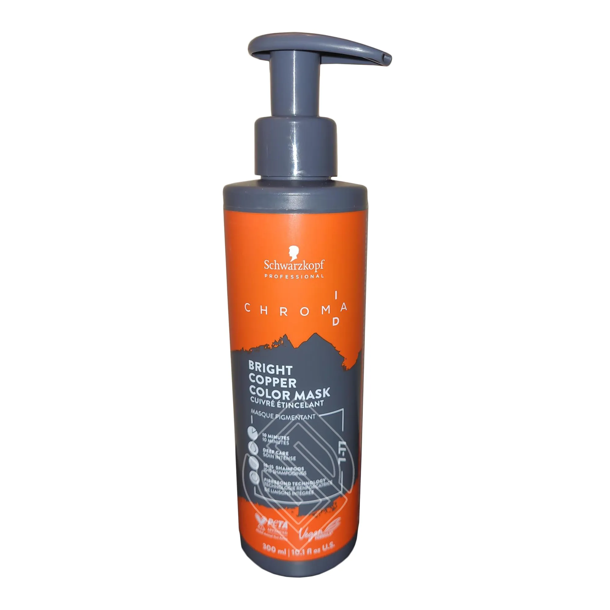 Schwarzkopf Chroma Id Color Mask 7-77 Bright Copper 10.1oz | SellerSpree