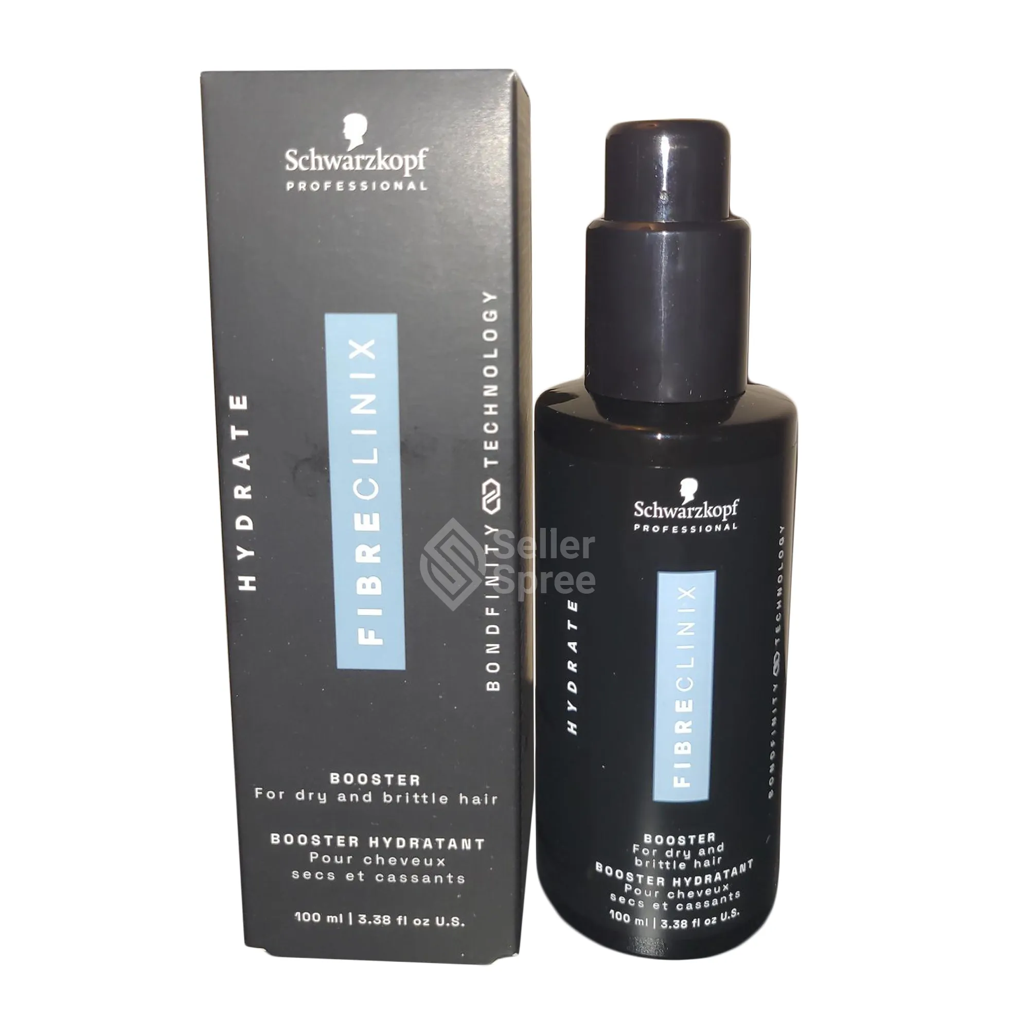 Schwarzkopf Fibre Clinix Booster Hydrate For Dry Brittle Hair 3.38 Ounce 100 Milliliters | SellerSpree