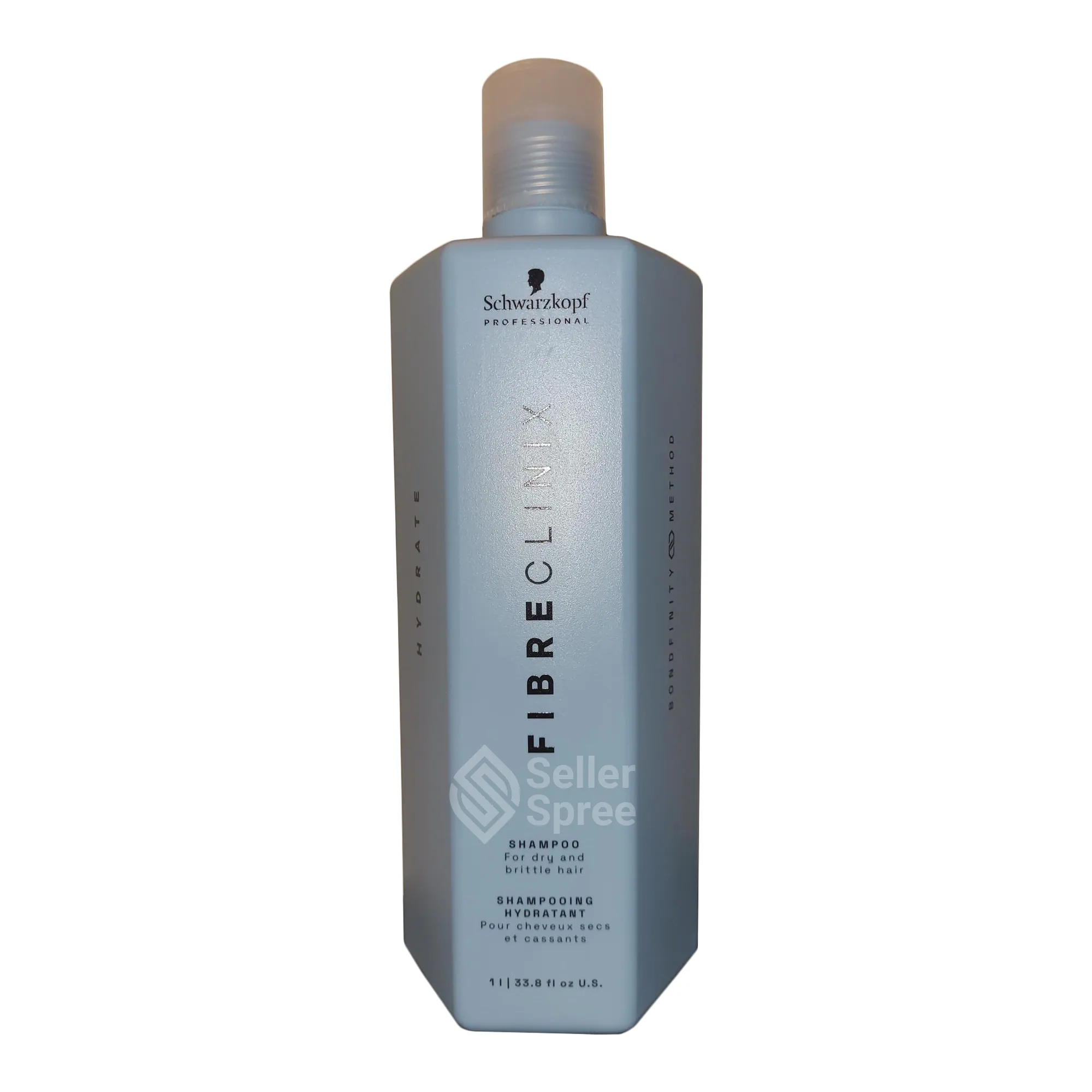 Schwarzkopf Fibre Clinix Hydrate Shampoo For Dry Brittle Hair 33.8 Ounce 1 Liter | SellerSpree