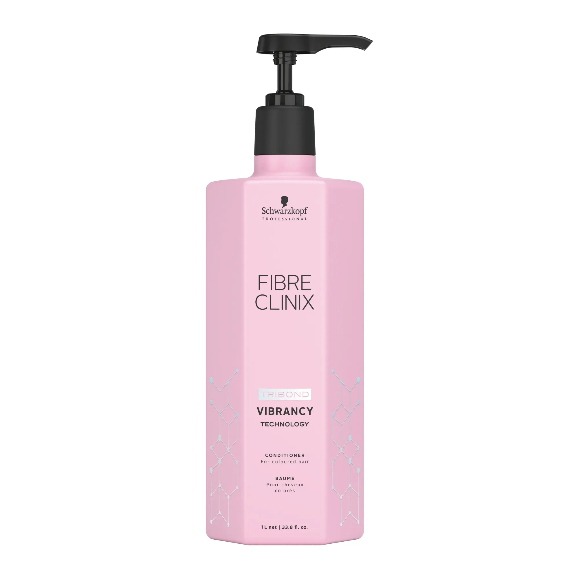 Schwarzkopf Fibre Clinix Tribond Vibrancy Technology Conditioner For Coloured Hair 33.8 Ounce 1 Liter | SellerSpree