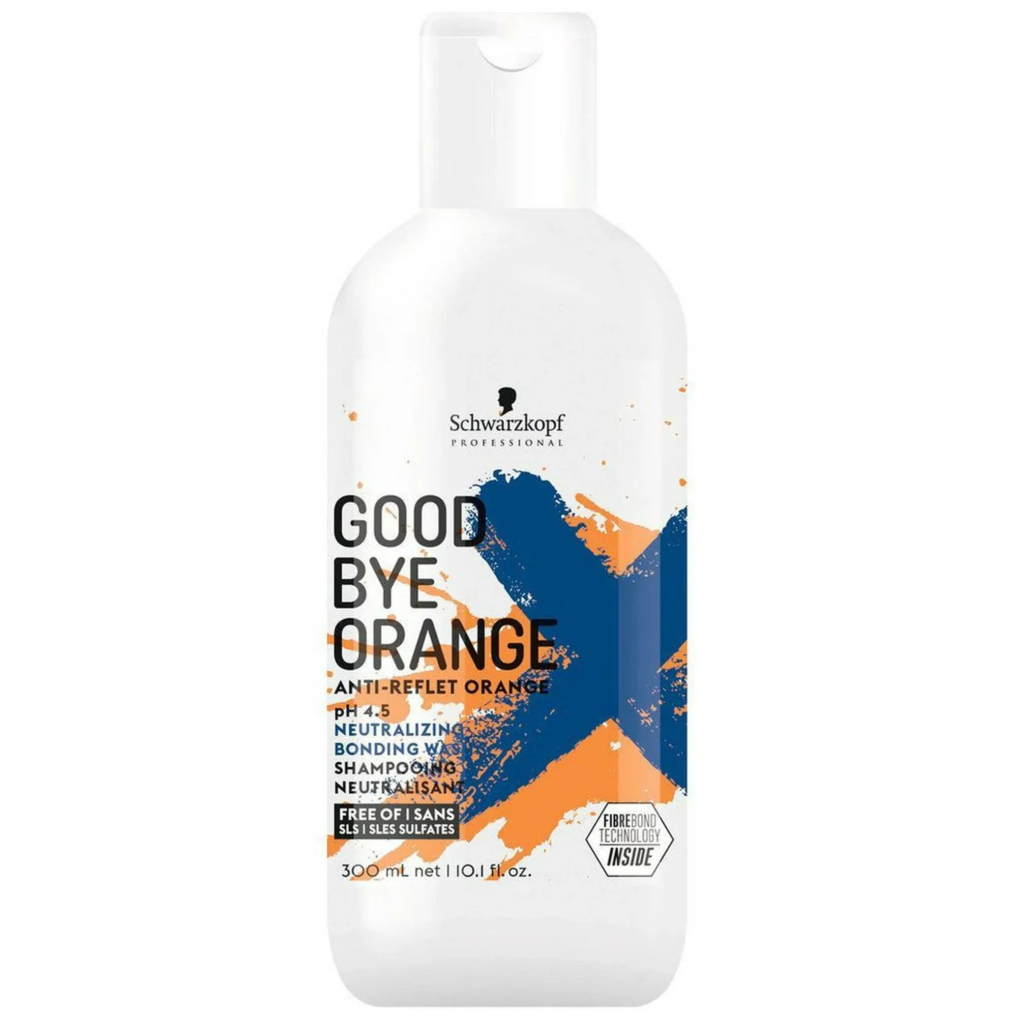 Schwarzkopf GoodBye Orange Neutralizing Wash Shampoo 10.1 Ounce 300 Milliliters | SellerSpree