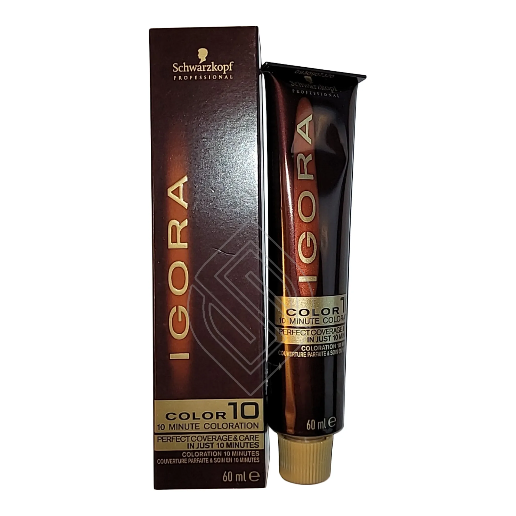 Schwarzkopf Igora Color10 ( 5-68 ) Light Brown Chocolate Red Permanent 10 Minute Color Cream 2.1 Ounce 60 Milliliters | SellerSpree