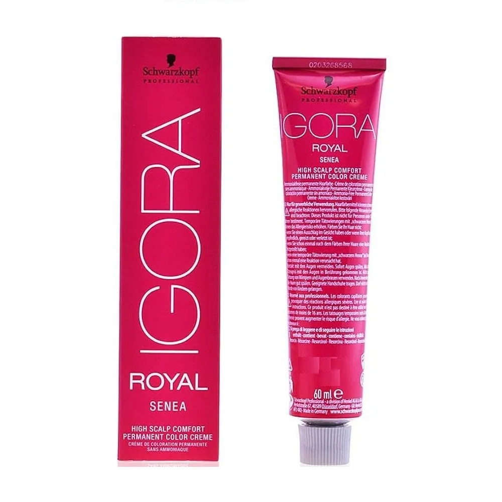 Schwarzkopf Igora Royal Senea 3-0 Dark Brown High Scalp Comfort Color 2oz 60ml | SellerSpree