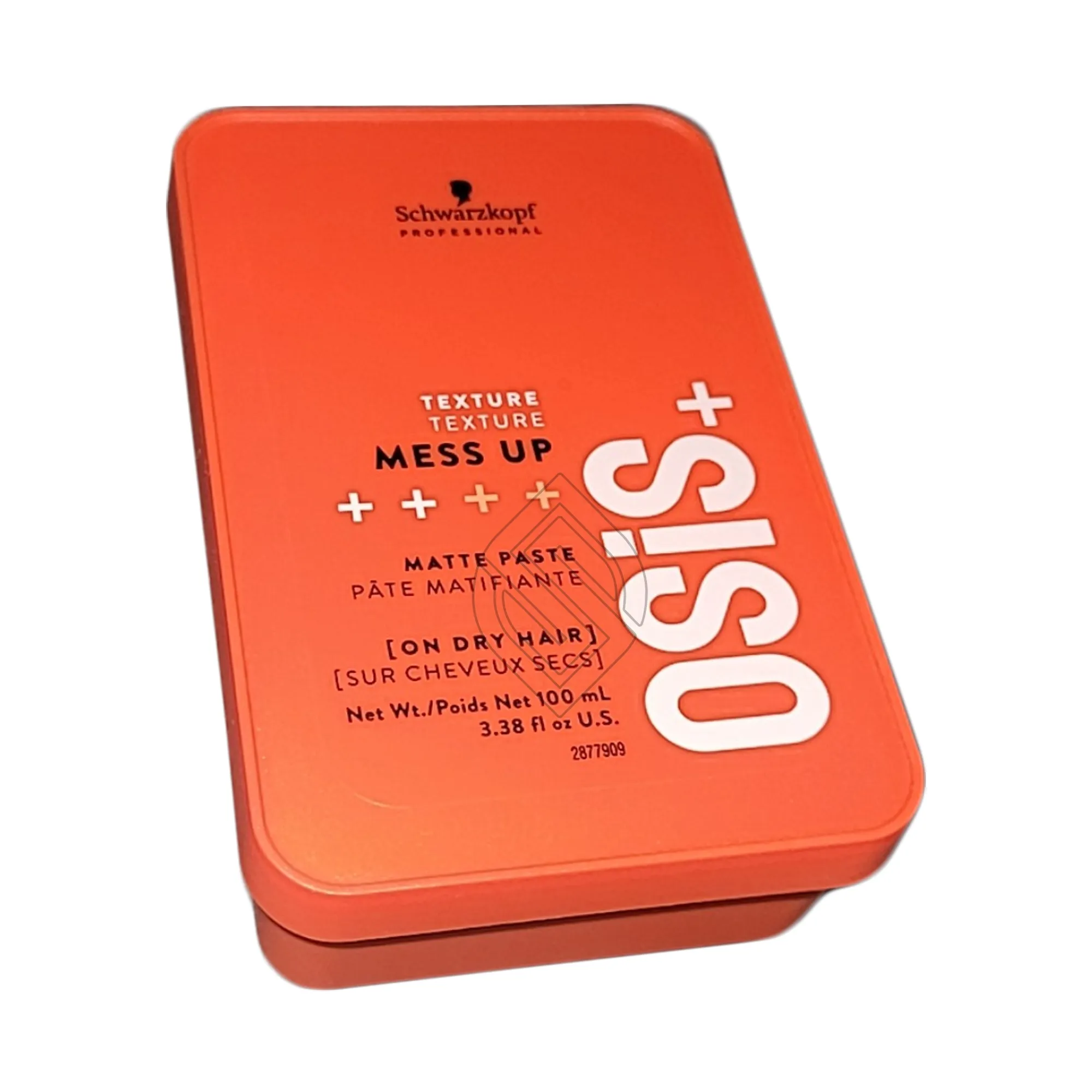 Schwarzkopf Osis+ Texture Mess Up Matte Paste On Dry Hair 3.4 Ounce 100 Milliliters | SellerSpree