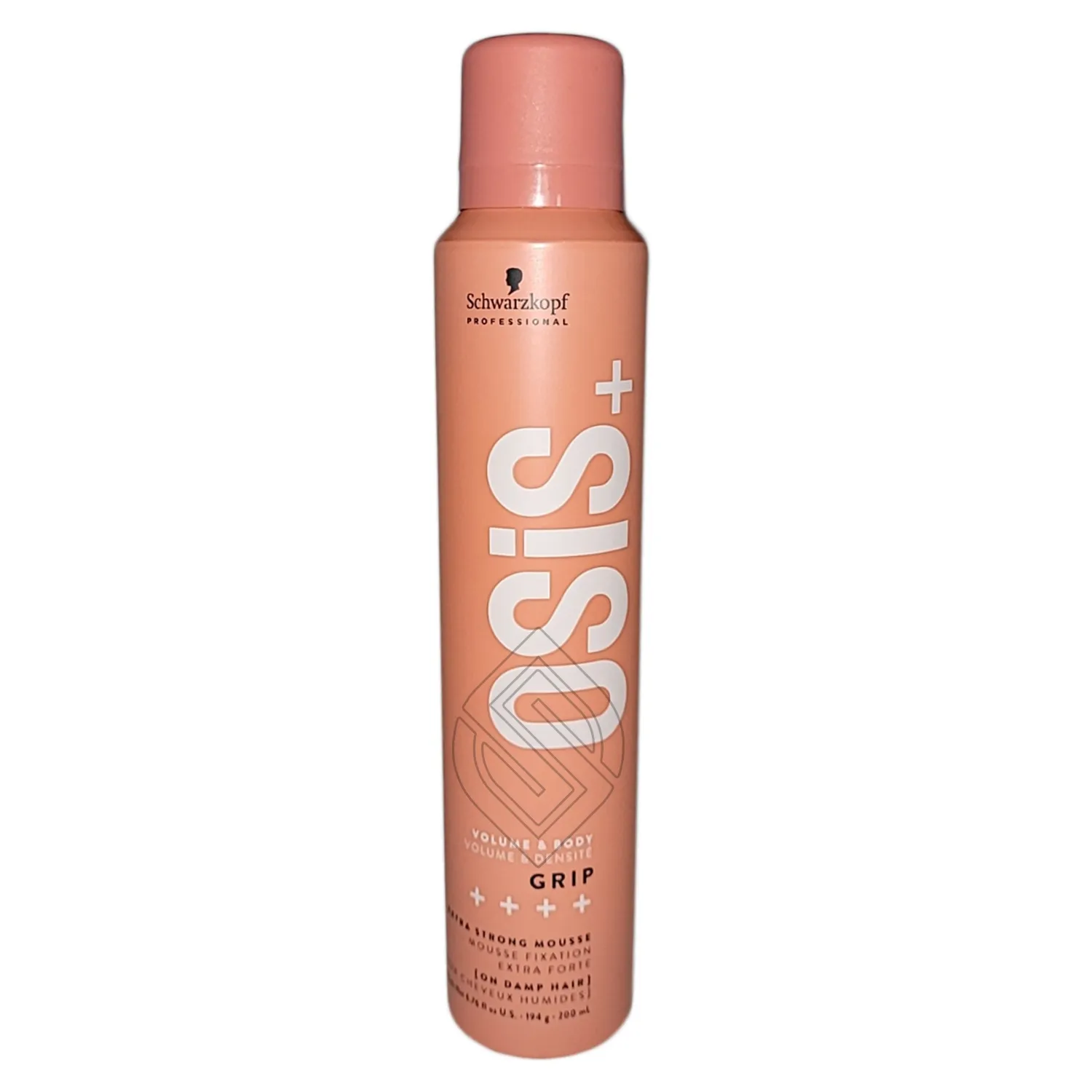 Schwarzkopf Osis+ Volume & Body Grip Extra Strong Mousse 6.76 Ounce 200 Milliliters | SellerSpree