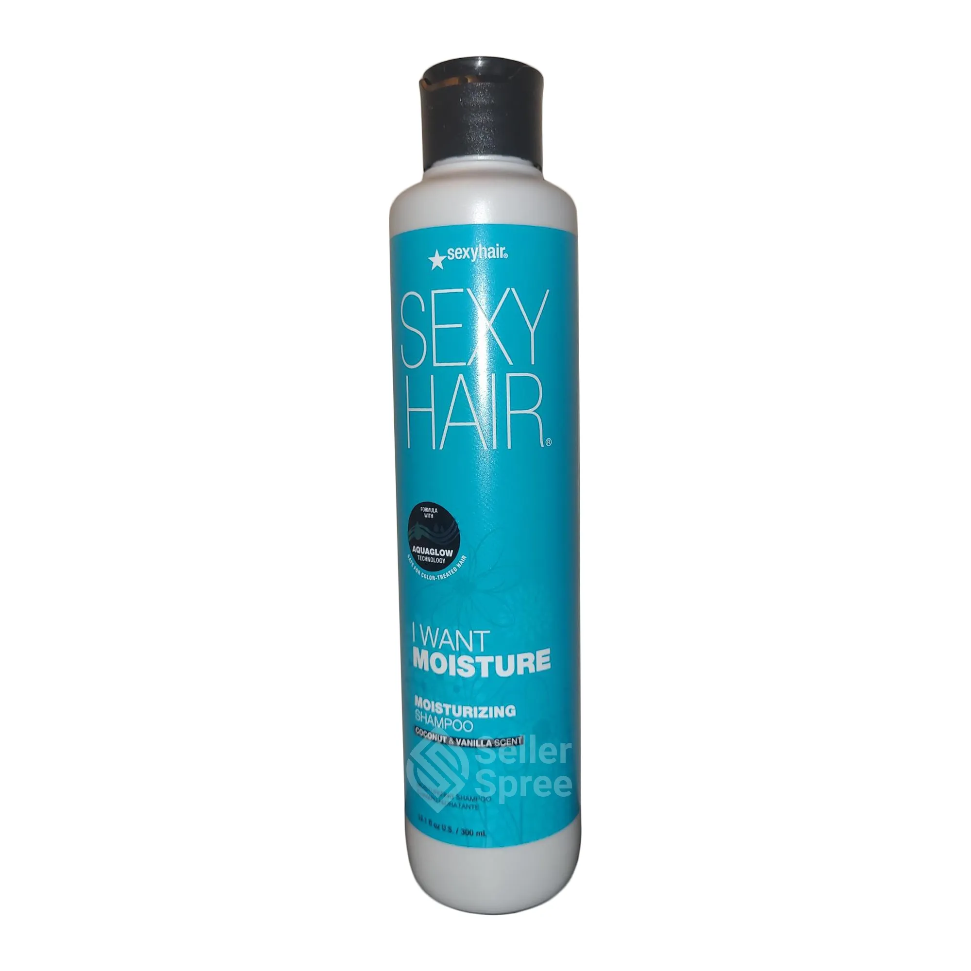Sexy Hair I Want Moisture Moisturizing Shampoo 10.1 Ounce 300 Milliliters | SellerSpree
