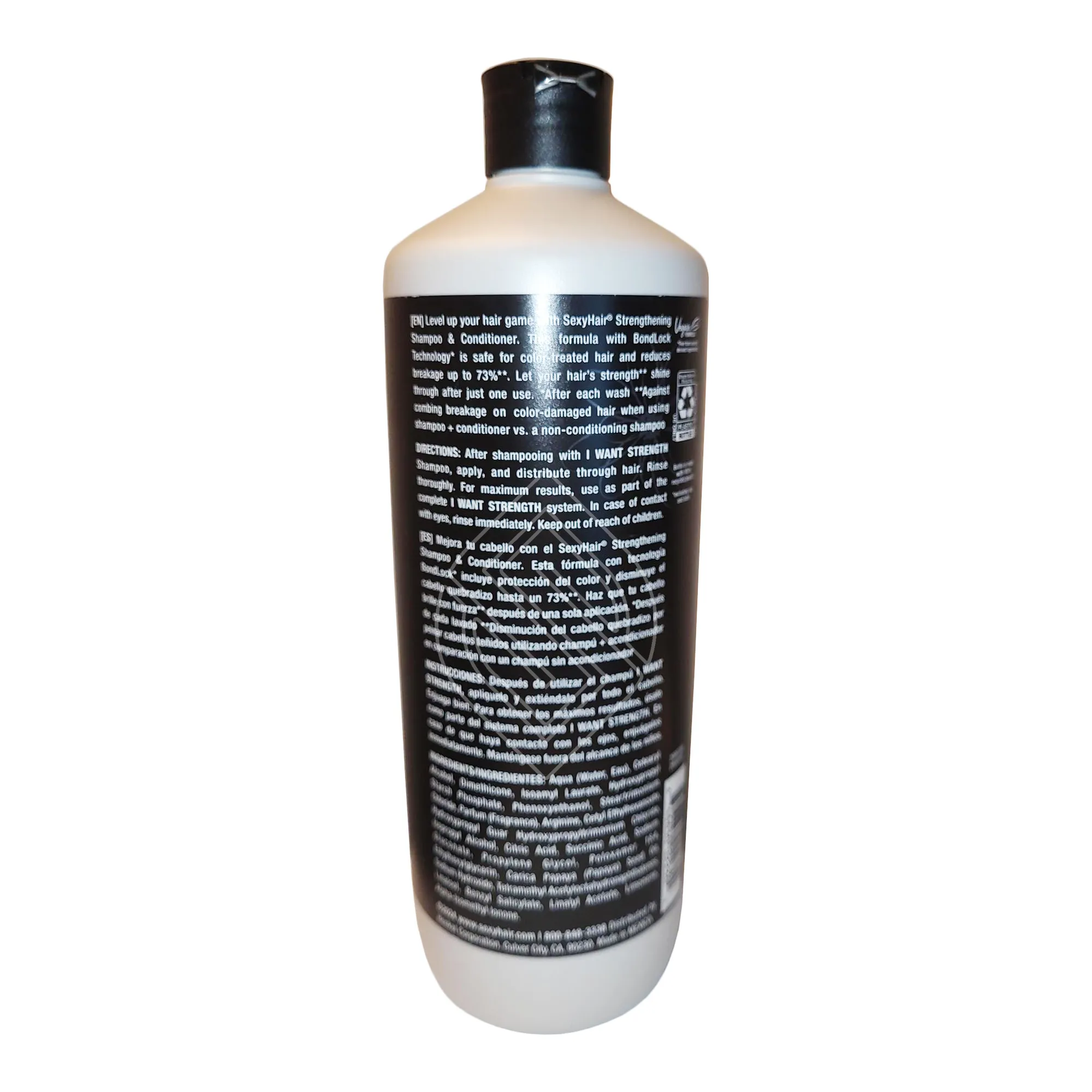 Sexy Hair I Want Strength Strengthening Conditioner 33.8oz 1000ml | SellerSpree