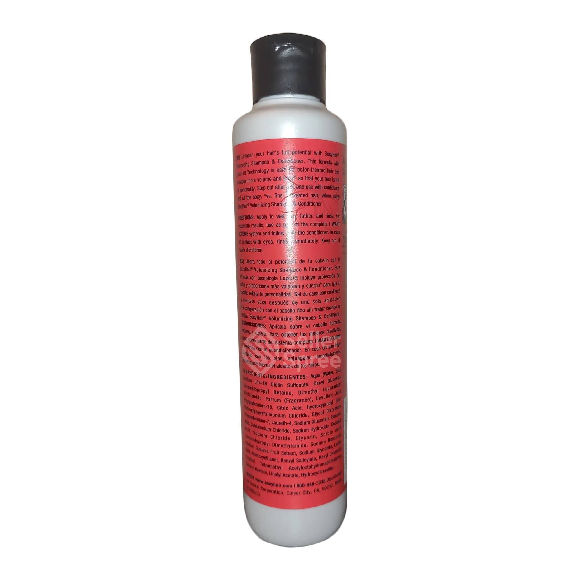 Sexy Hair I Want Volume Volumizing Shampoo 10.1 Ounce 300 Milliliters | SellerSpree