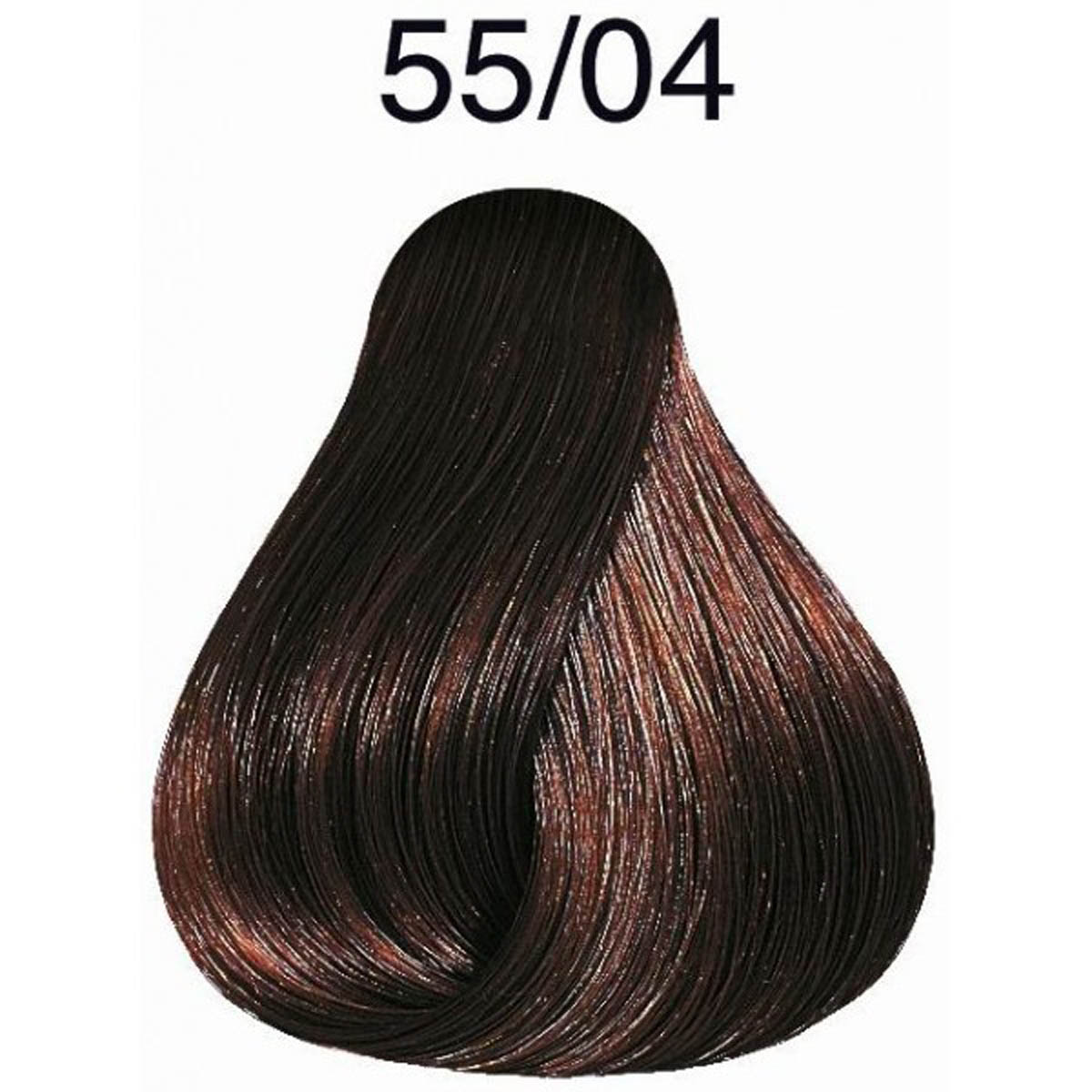 Wella Color Touch Plus 55/04 Intense Light Brown / Natural Red Semi-Permanent Hair Color 2 Ounce 60 Milliliters | SellerSpree