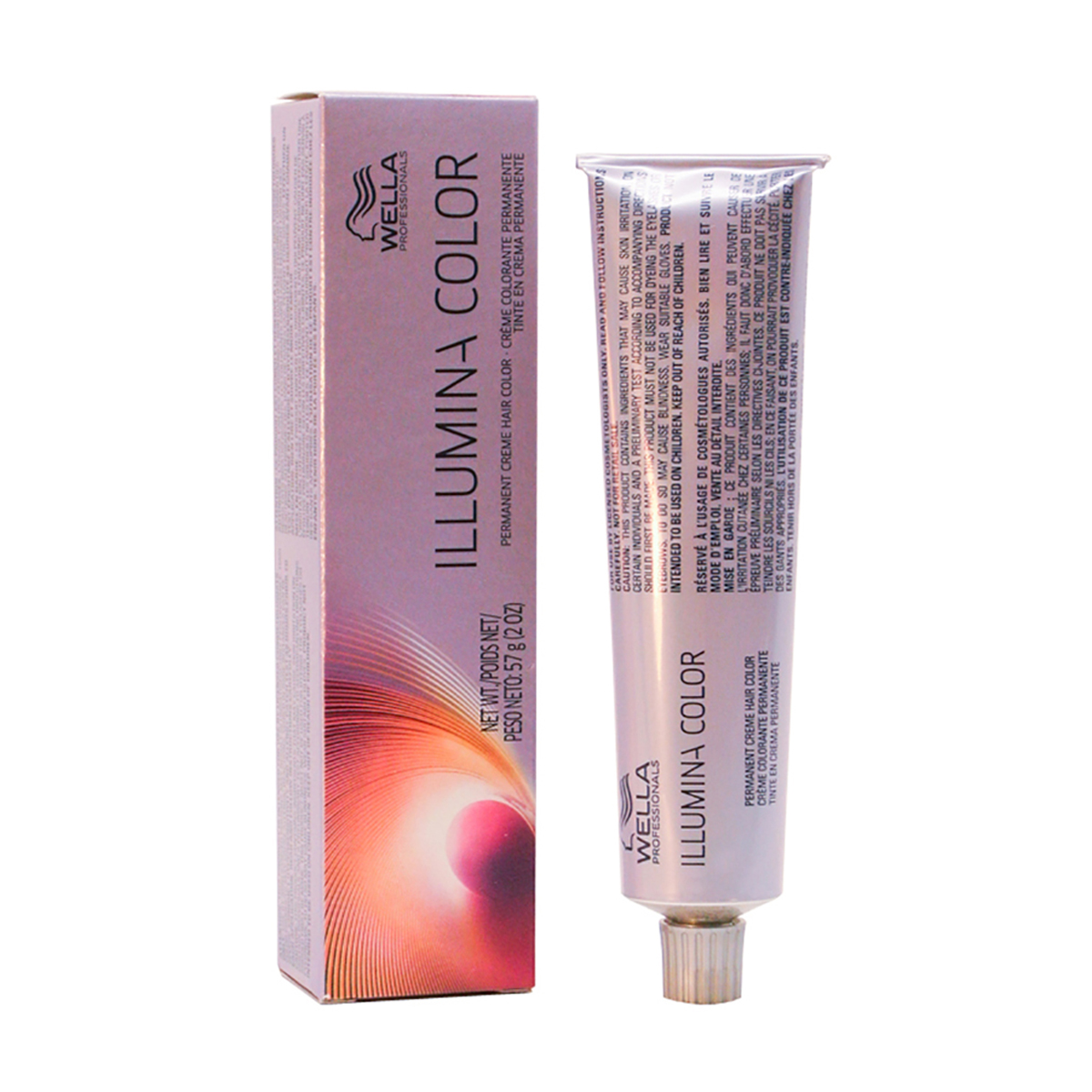 Wella Illumina Color Permanent Creme Hair Color 5/7 Light Brunette Brown 2oz 60ml | SellerSpree