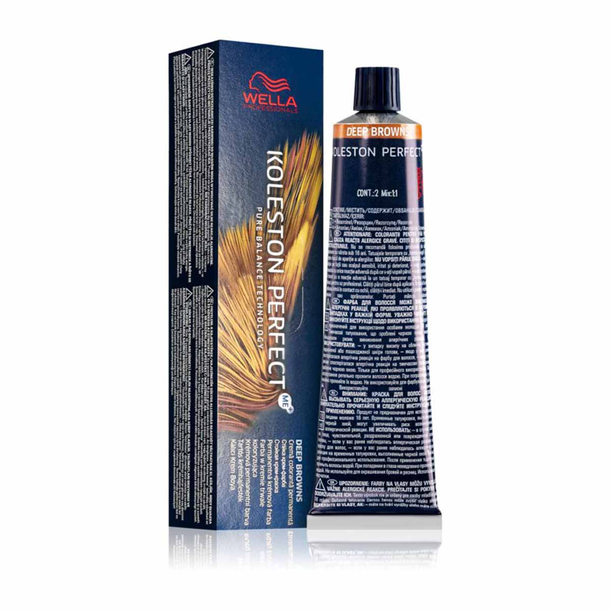 Wella Koleston Perfect ME+ Deep Browns 6/71 Dark Blonde Brown Ash Permanent Hair Color 2 60 Milliliters | SellerSpree