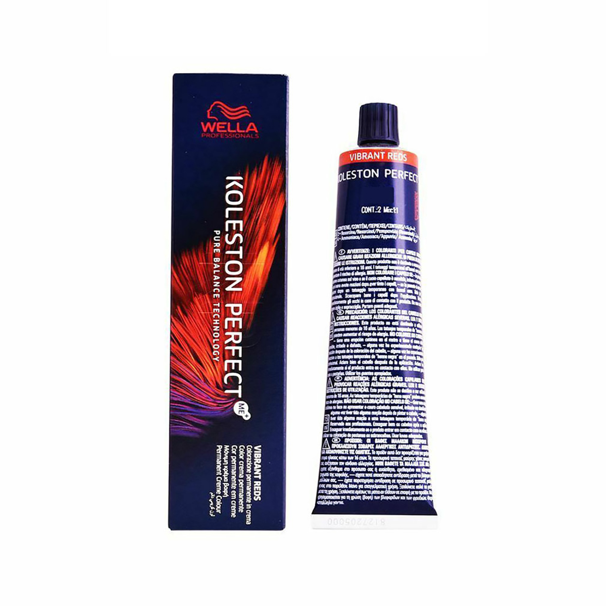 Wella Koleston Perfect ME+ Vibrant Reds 55/44 Light Brown Intense Red Permanent Hair Color 2 Ounce 60 Milliliters | SellerSpree