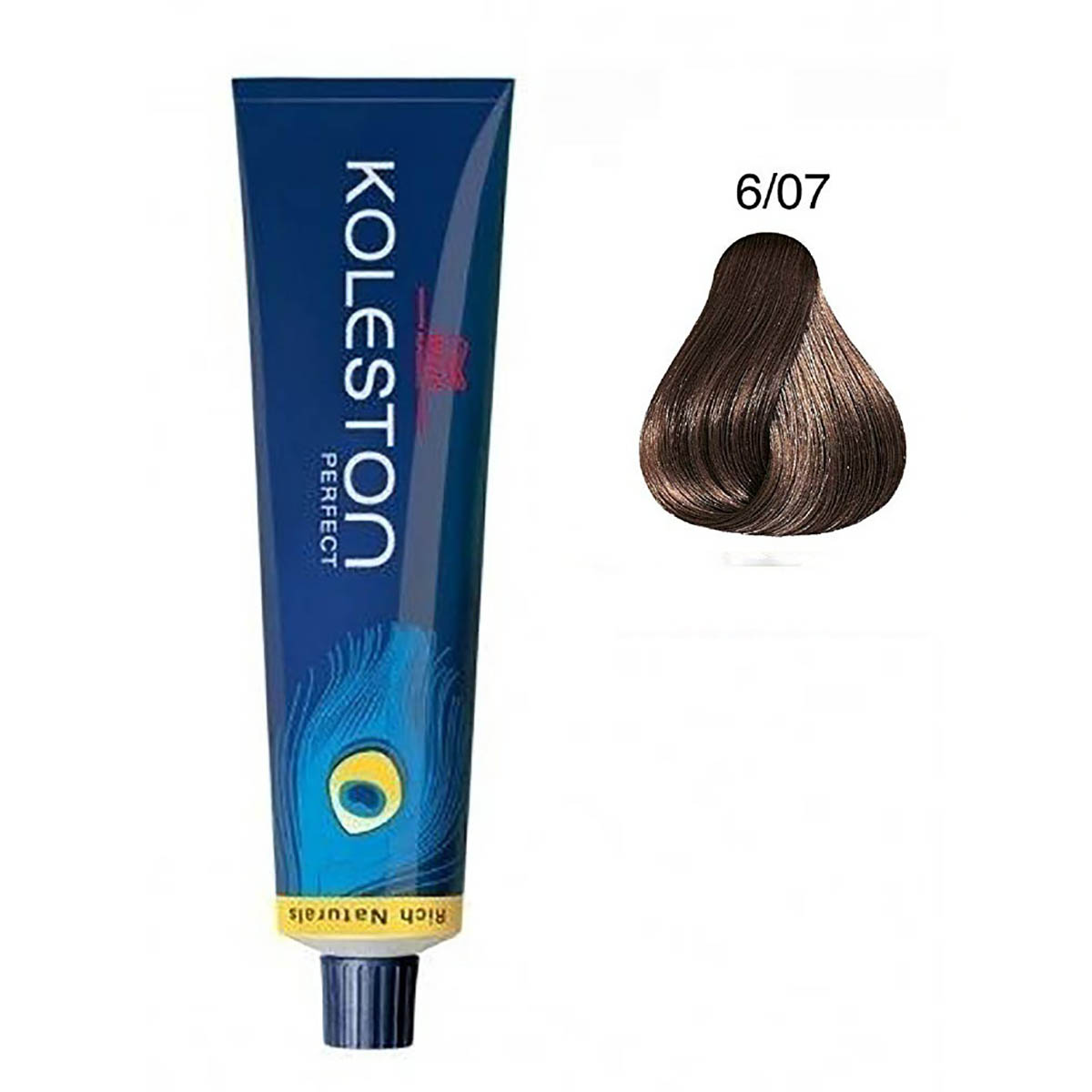 Wella Koleston Perfect Rich Naturals 6/07 Dark Blonde/Natural Brown Permanent Hair Color 2 Ounce 60 Milliliters | SellerSpree