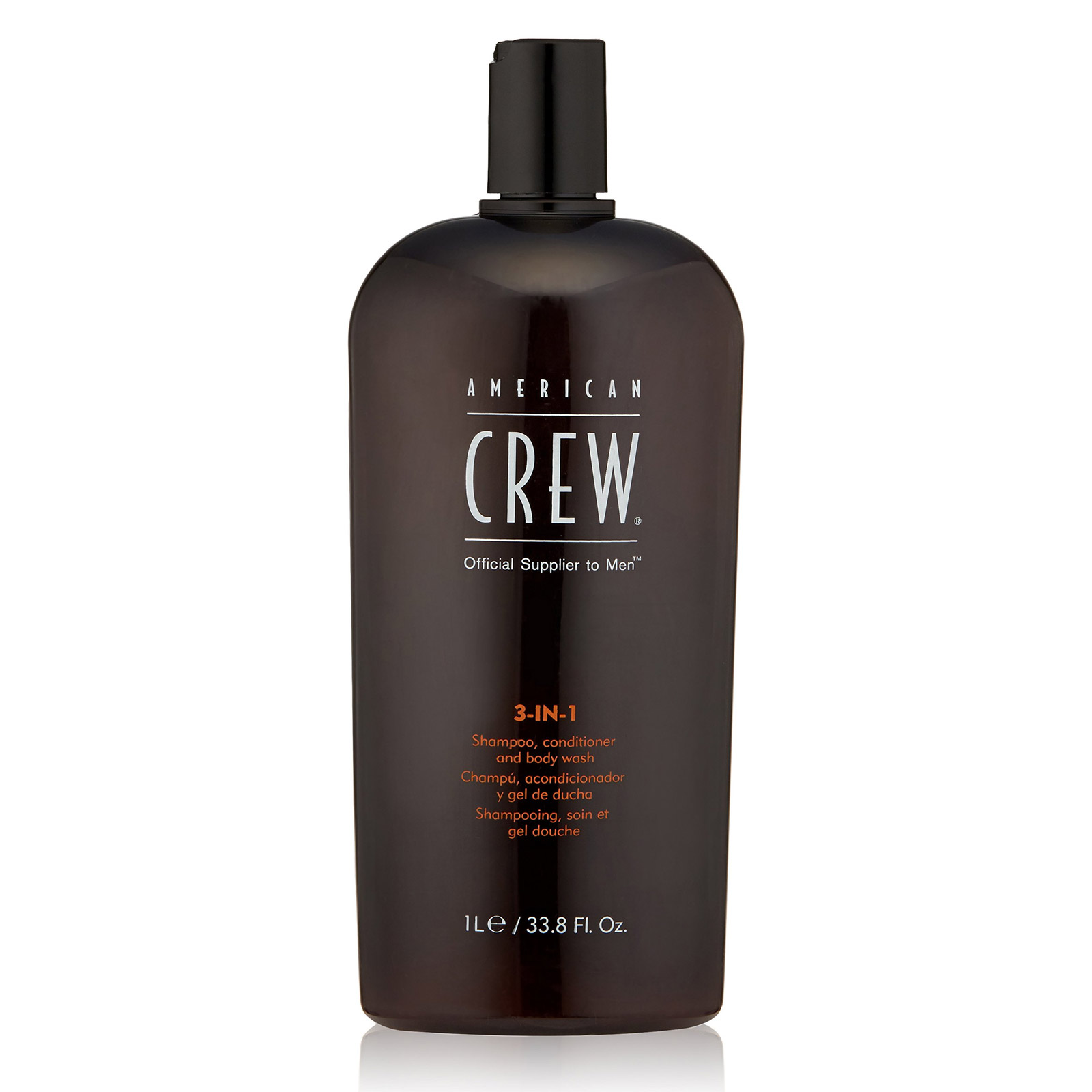 American Crew 3-In-1 Shampoo Conditioner Body Wash 33.8 Ounce 1000 Milliliters | SellerSpree