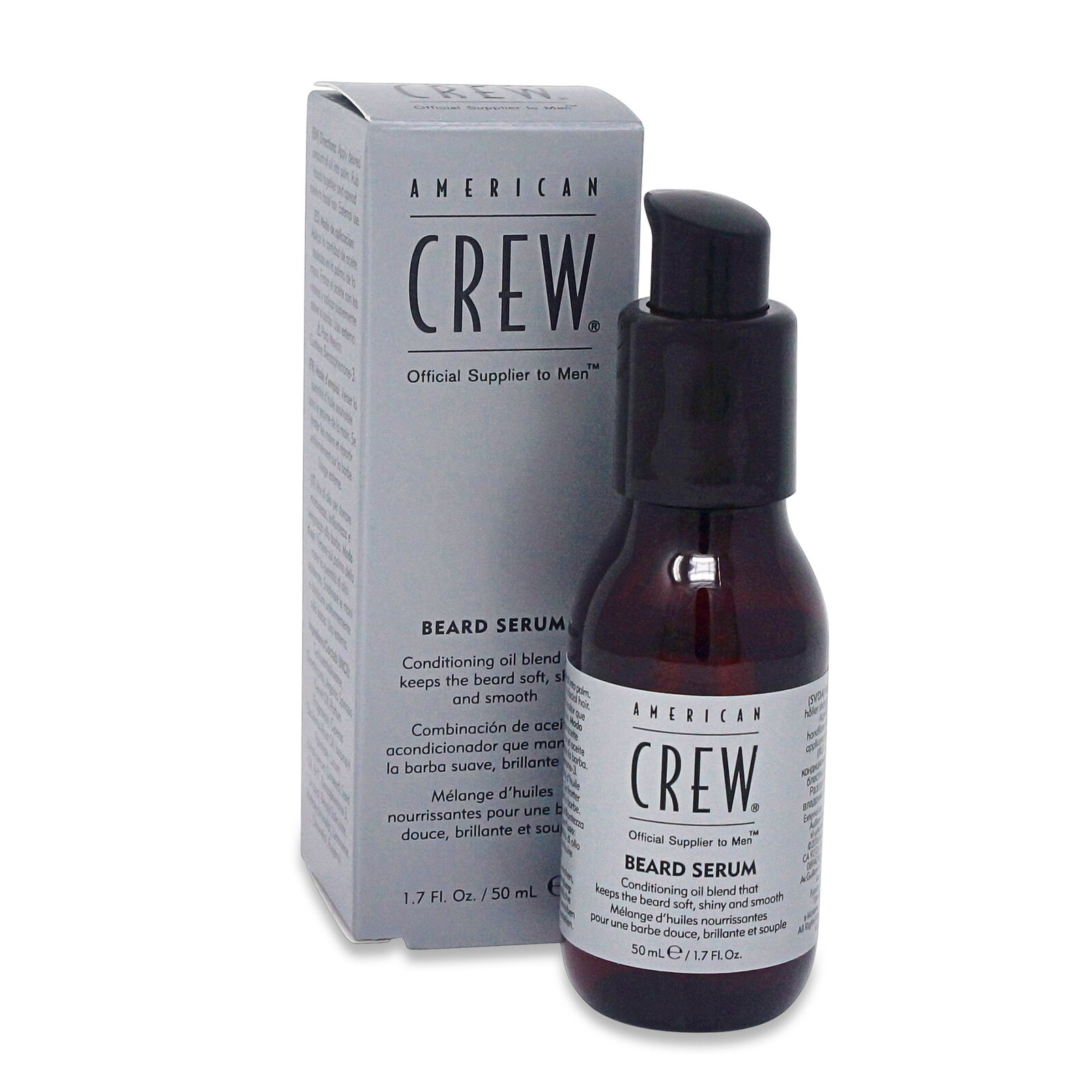 American Crew Beard Serum Conditioning Oil Blend For Shine And Softness 1.7 Ounce 50 Milliliters | SellerSpree