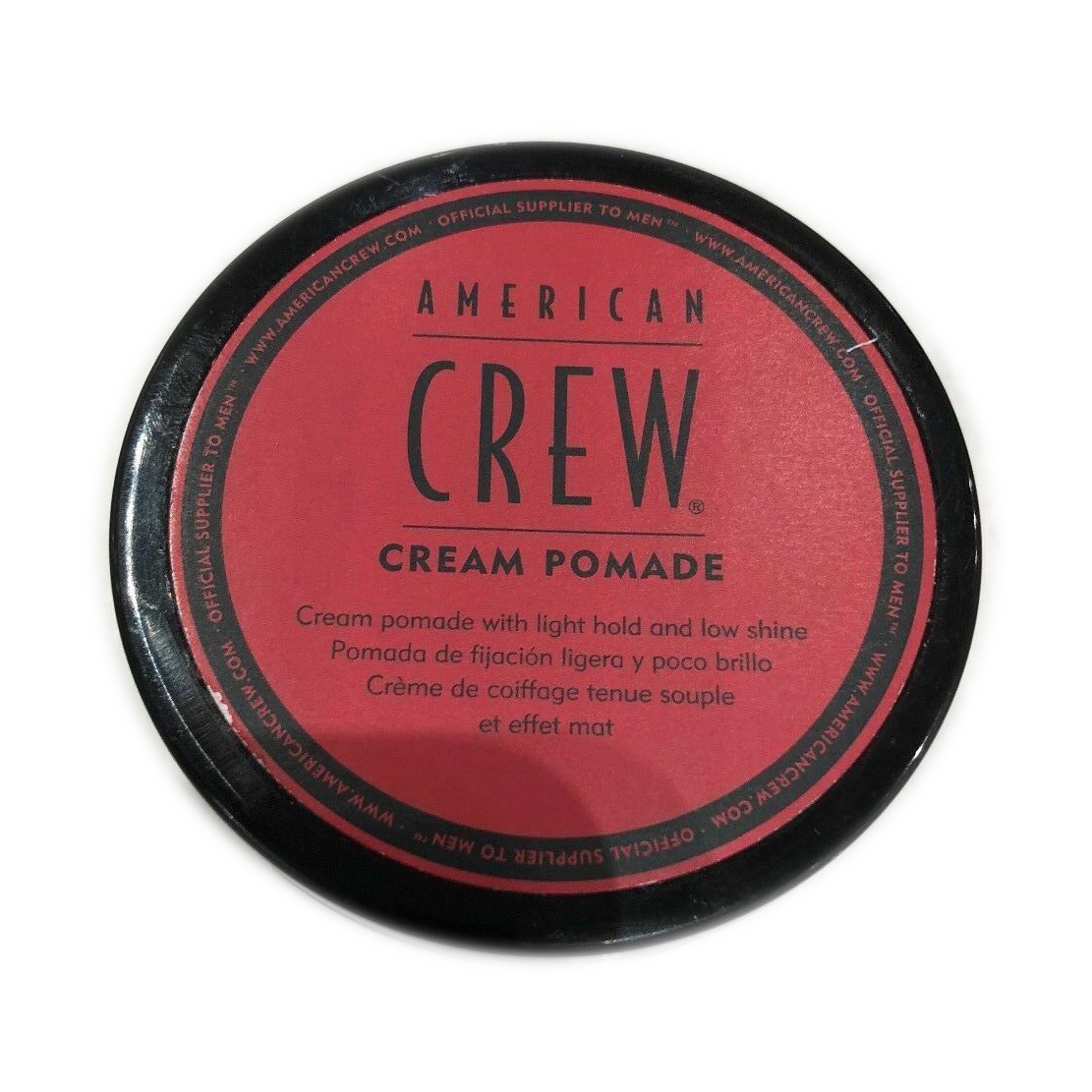 American Crew Cream Pomade With Light Hold And Low Shine 3 Ounce 90 Milliliters | SellerSpree