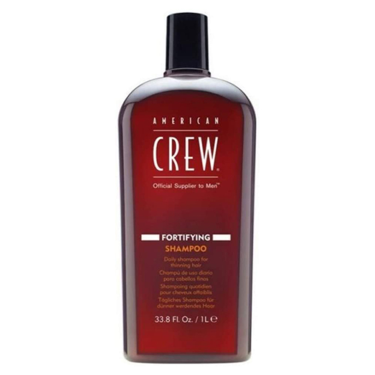 American Crew Fortifying Shampoo For Thinning Hair 33.8 Ounce 1000 Milliliters | SellerSpree