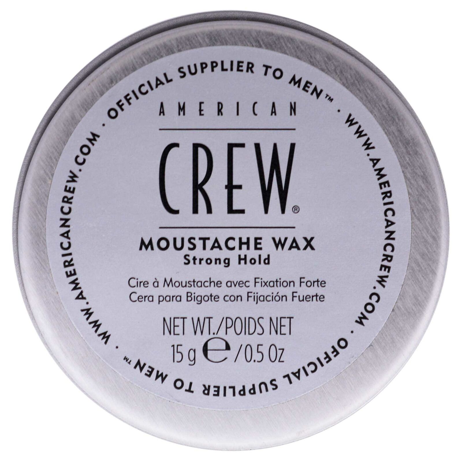 American Crew Moustache Wax Strong Hold Techseries 0.5 Ounce 15 Milliliters | SellerSpree