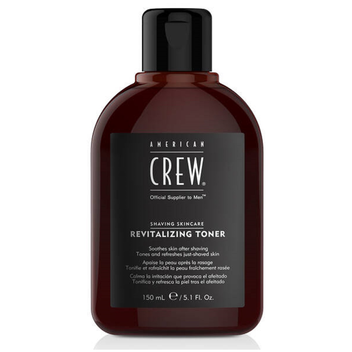 American Crew Shaving Skincare Revitalizing Toner Soothes Skin After Shaving Aftershave 5.1 Ounce 150 Milliliters | SellerSpree