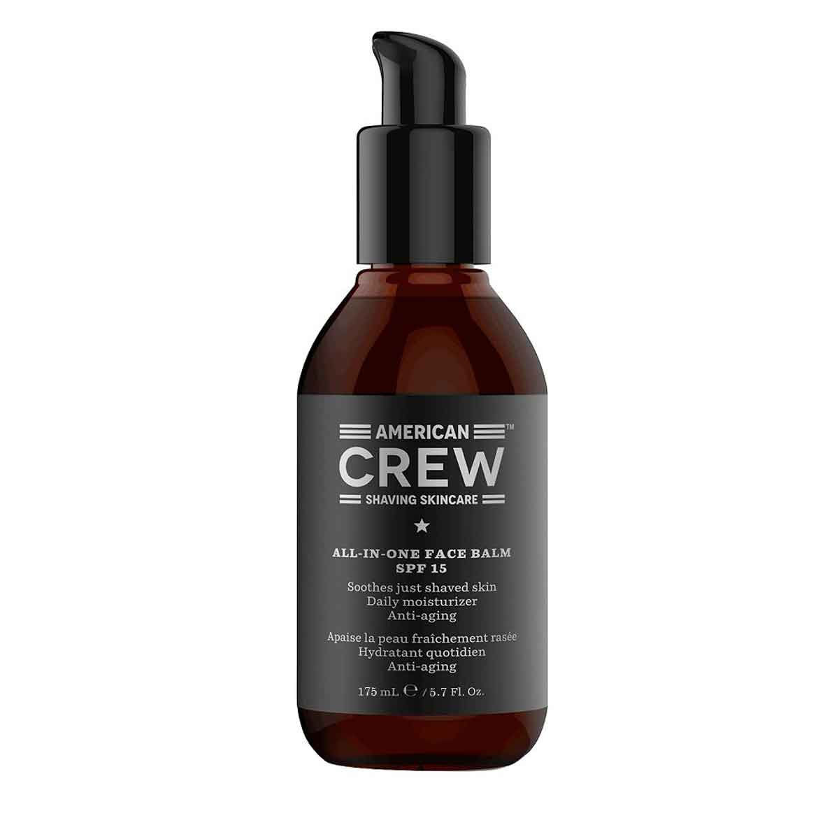 American Crew Shaving Skincare All-In-One Face Balm SPF 15 Soothes Just Shaved Skin 5.7 Ounce 175 Milliliters | SellerSpree