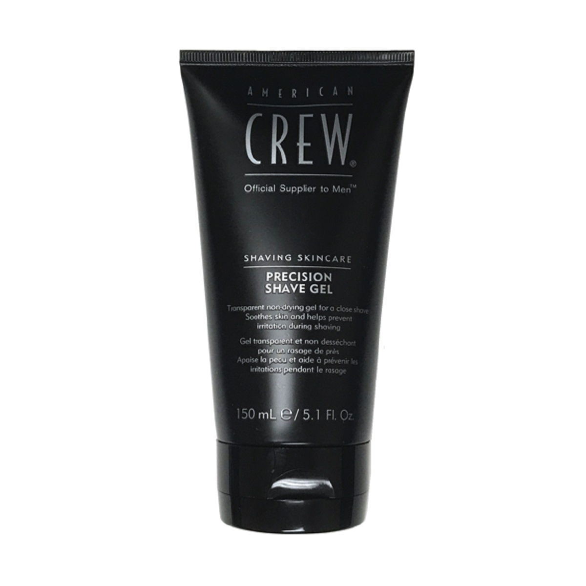 American Crew Shaving Skincare Precision Shave Gel Transparent Non-Drying For Close Shave 5.1 Ounce 150 Milliliters | SellerSpree