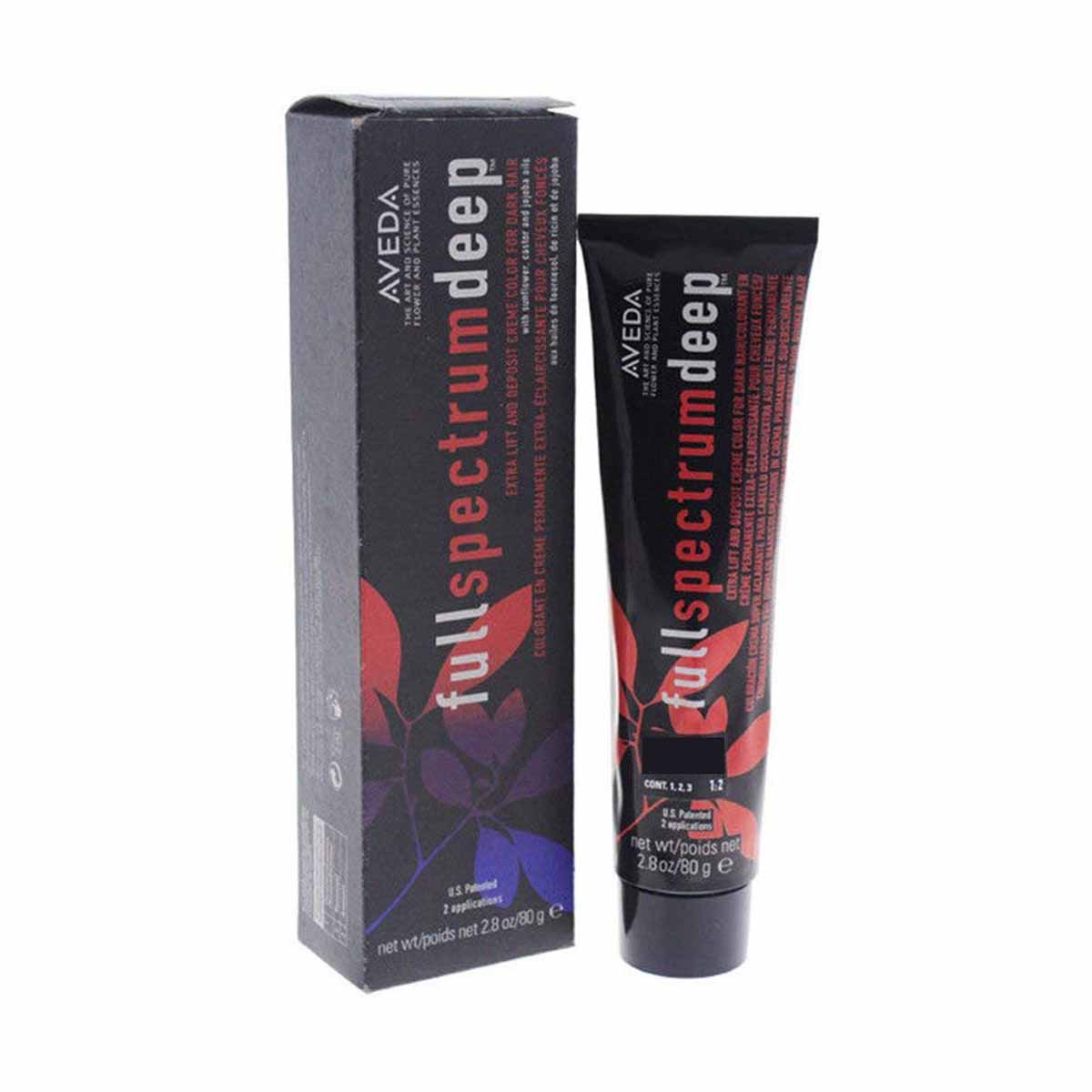 Aveda Full Spectrum Deep 5n Natural Lightest Brown Extra Lift And Deposit Creme Color 2.8oz 80ml | SellerSpree