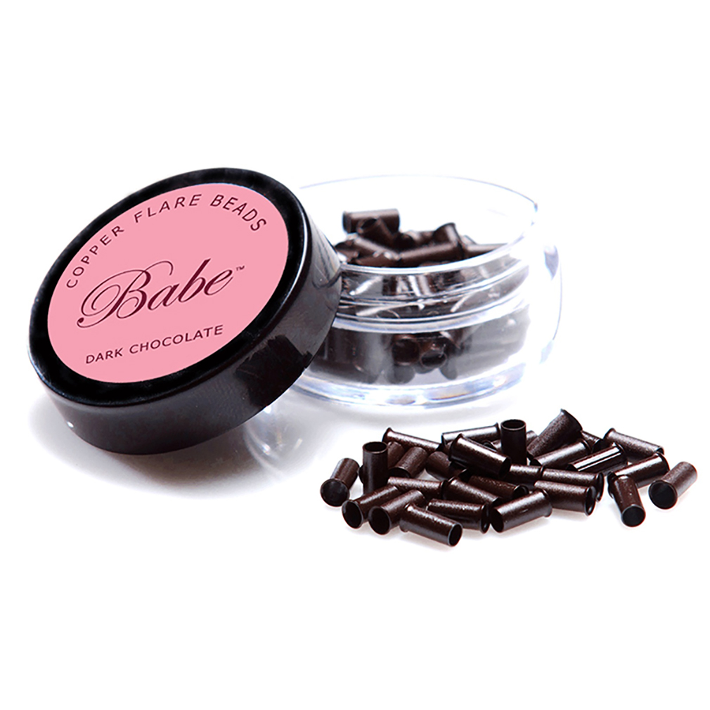 Babe Flare Beads Dark Chocolate 100 Pieces | SellerSpree