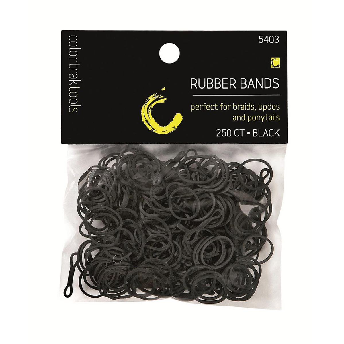Colortrak Tools 5403 Rubber Bands Black 250 Count | SellerSpree