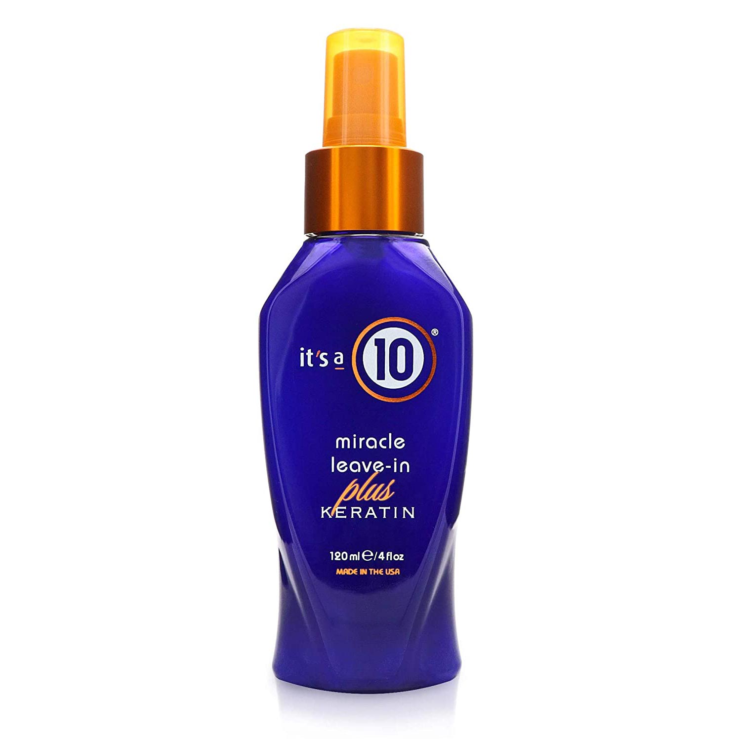 It's A 10 Miracle Leave-in Plus Keratin 4 Ounce 120 Milliliters | SellerSpree