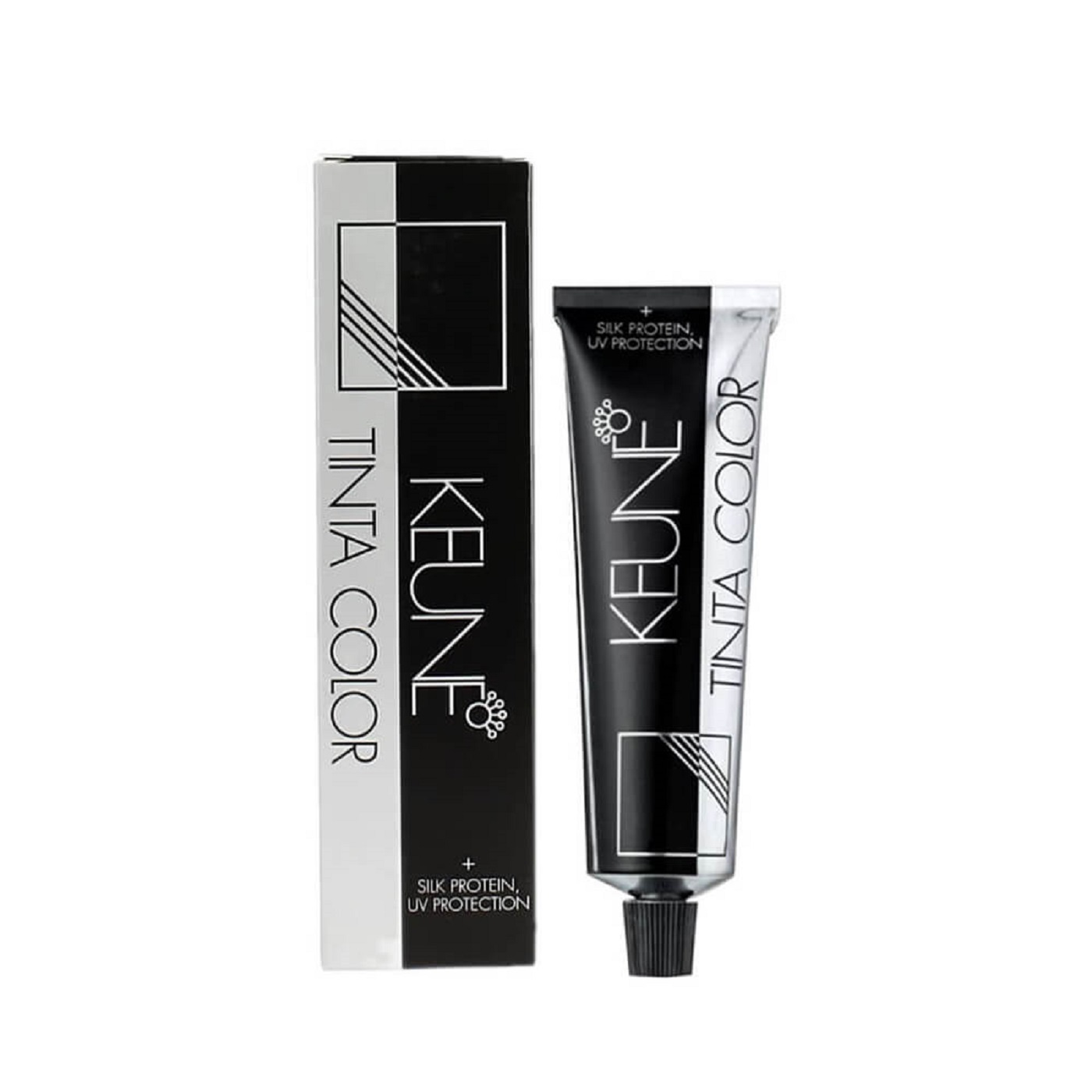 Keune Tinta Color 1 Black Permanent Hair Color Silk Protein Uv Protection 2.1oz 60ml | SellerSpree