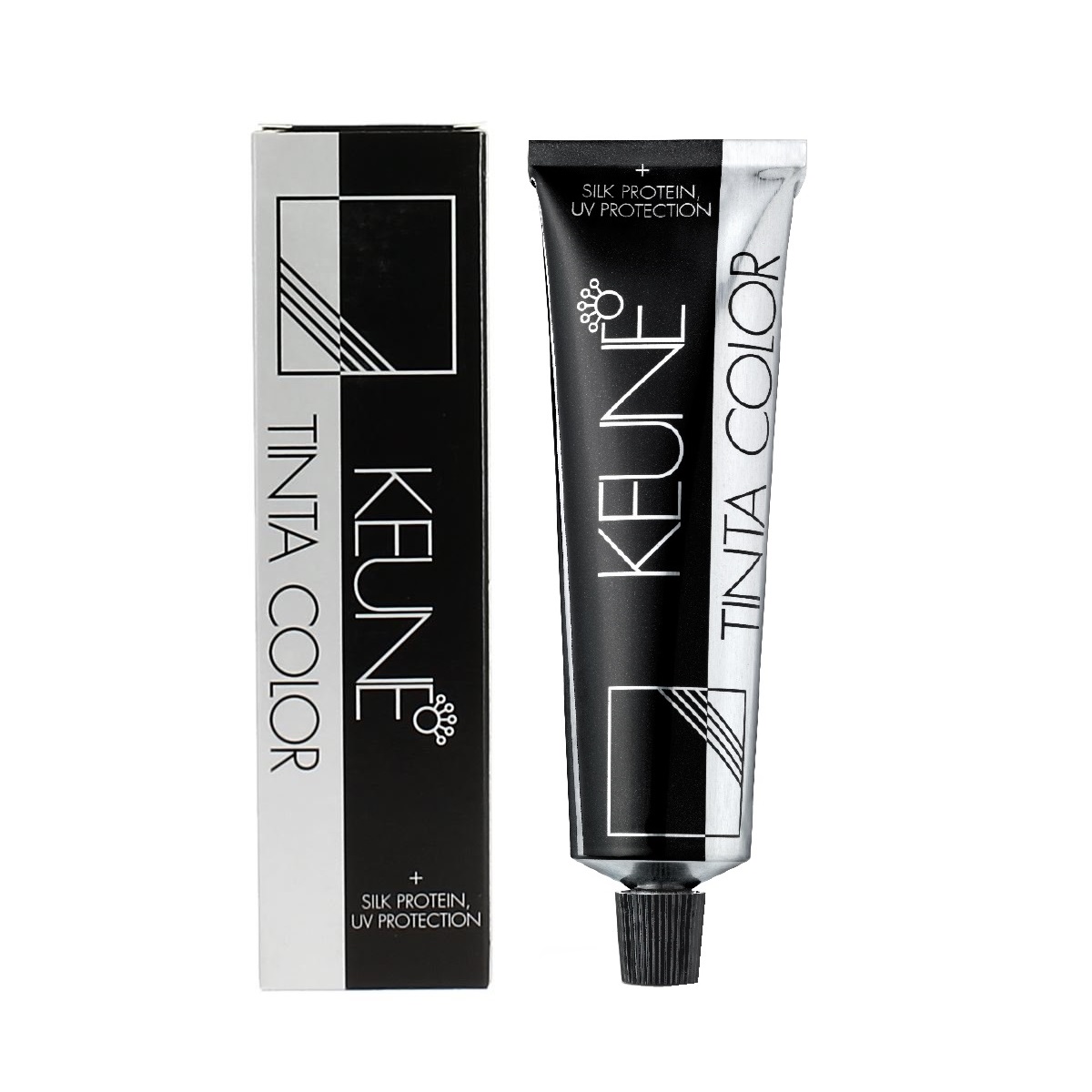 Keune Tinta Color 4 Medium Brown Permanent Hair Color Silk Protein UV Protection 2.1 Ounce 60 Milliliters | SellerSpree