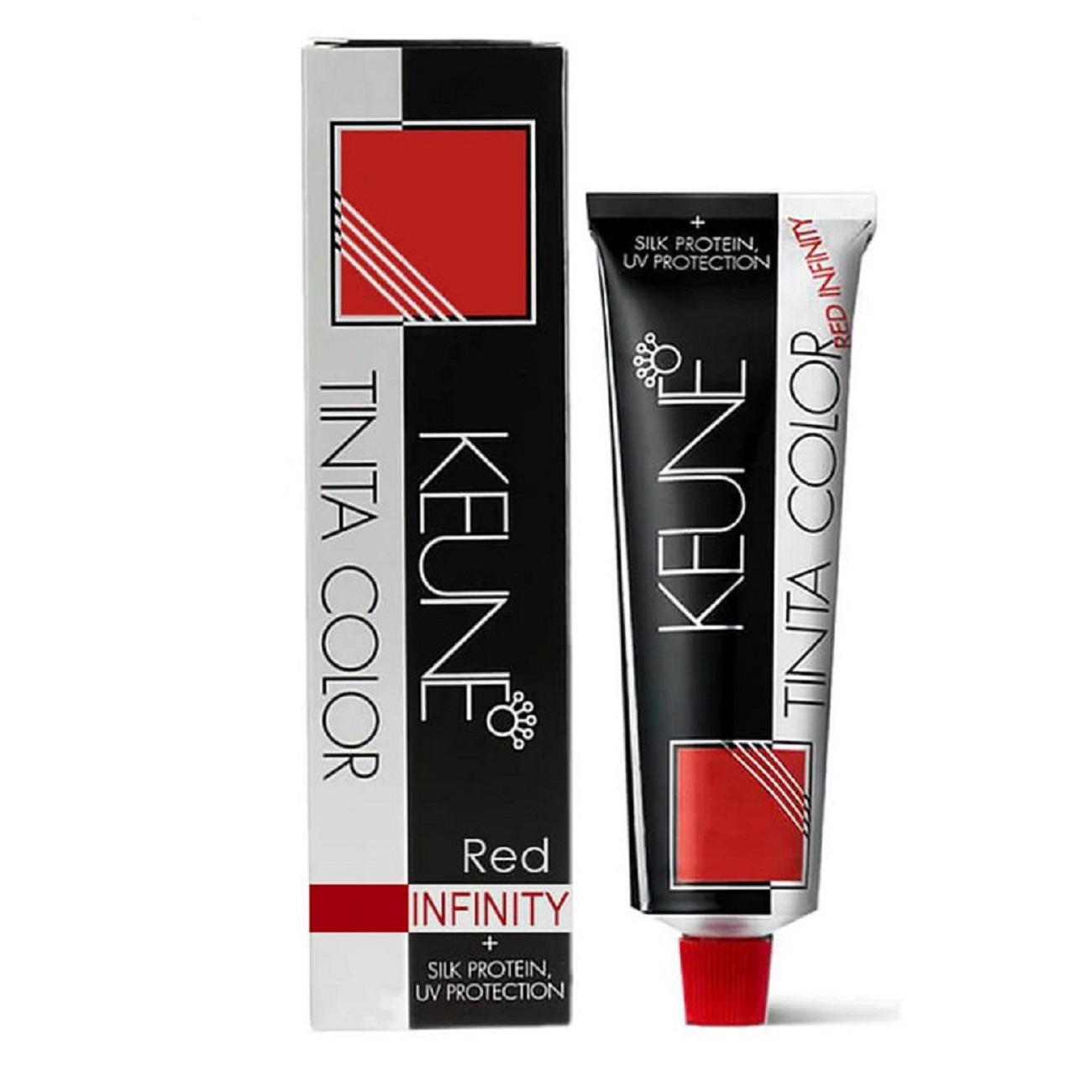 Keune Tinta Color Red Infinity 4.76 Ri Medium Violet Red Brown Permanent Hair Color Silk Protein Uv Protection 2.1oz 60ml | SellerSpree