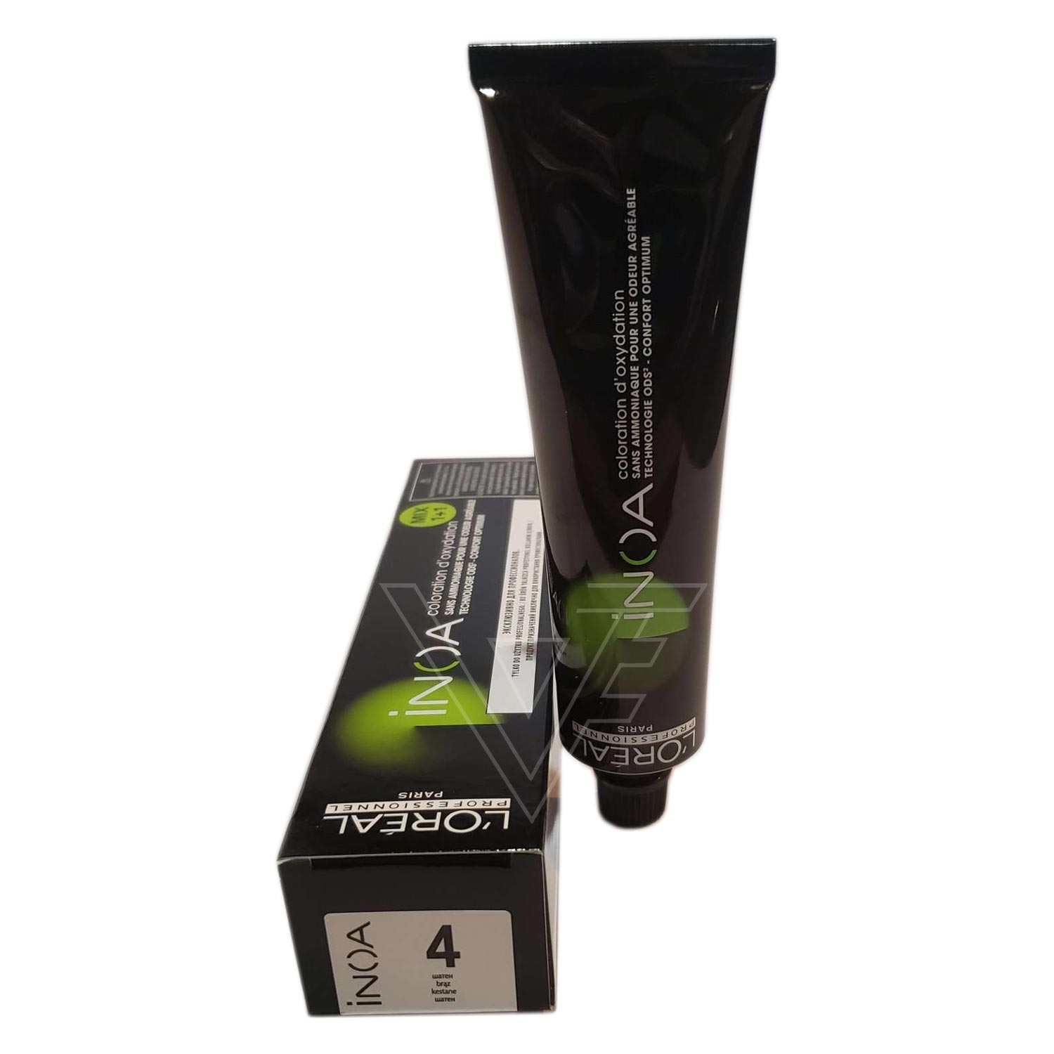 Loreal Professionnel Paris Inoa #4 Brown No Ammonia Permanent Hair Color Original-4/4n 2oz 60g | SellerSpree