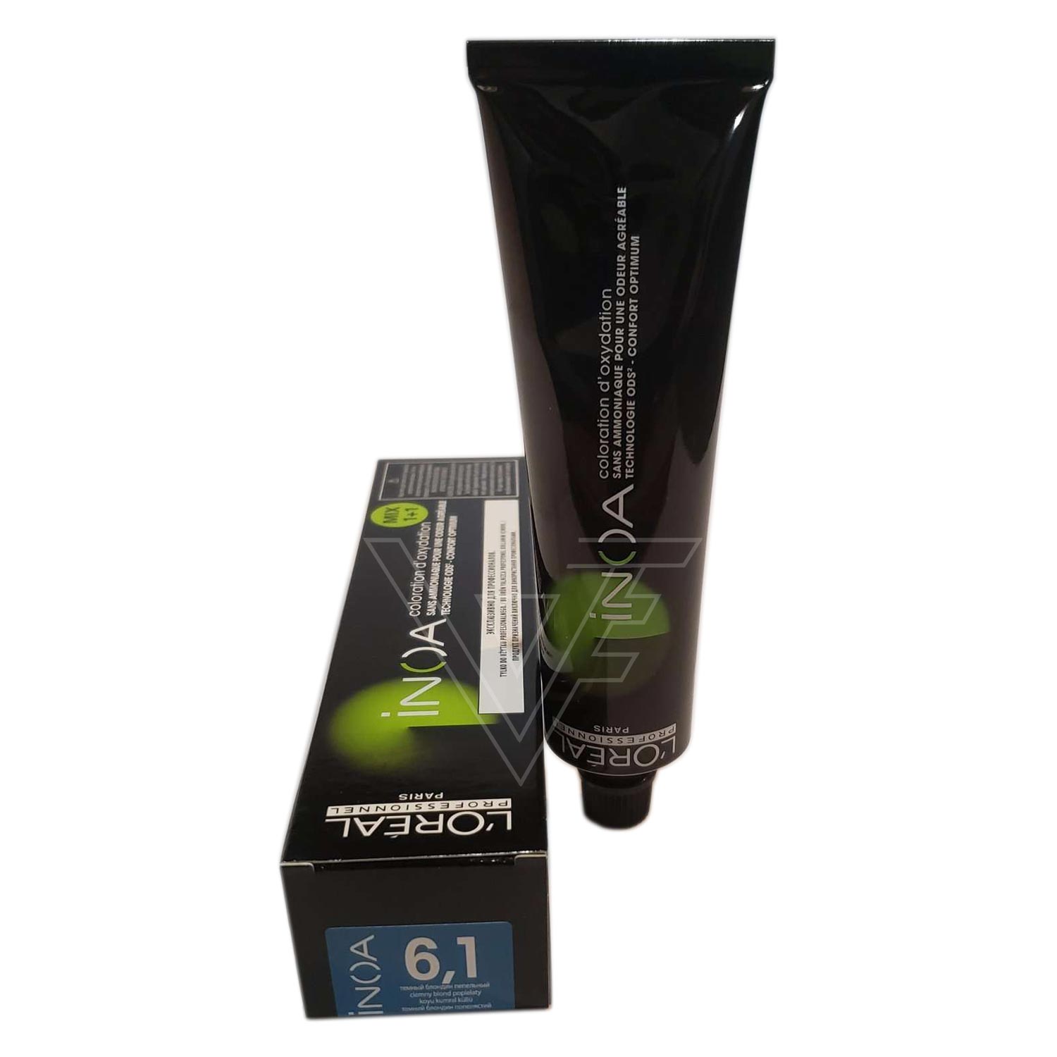 Loreal Professionnel Paris Inoa #6.1 Dark Ash Blonde No Ammonia Permanent Hair Color Original-6.1/6b 2oz 60g | SellerSpree